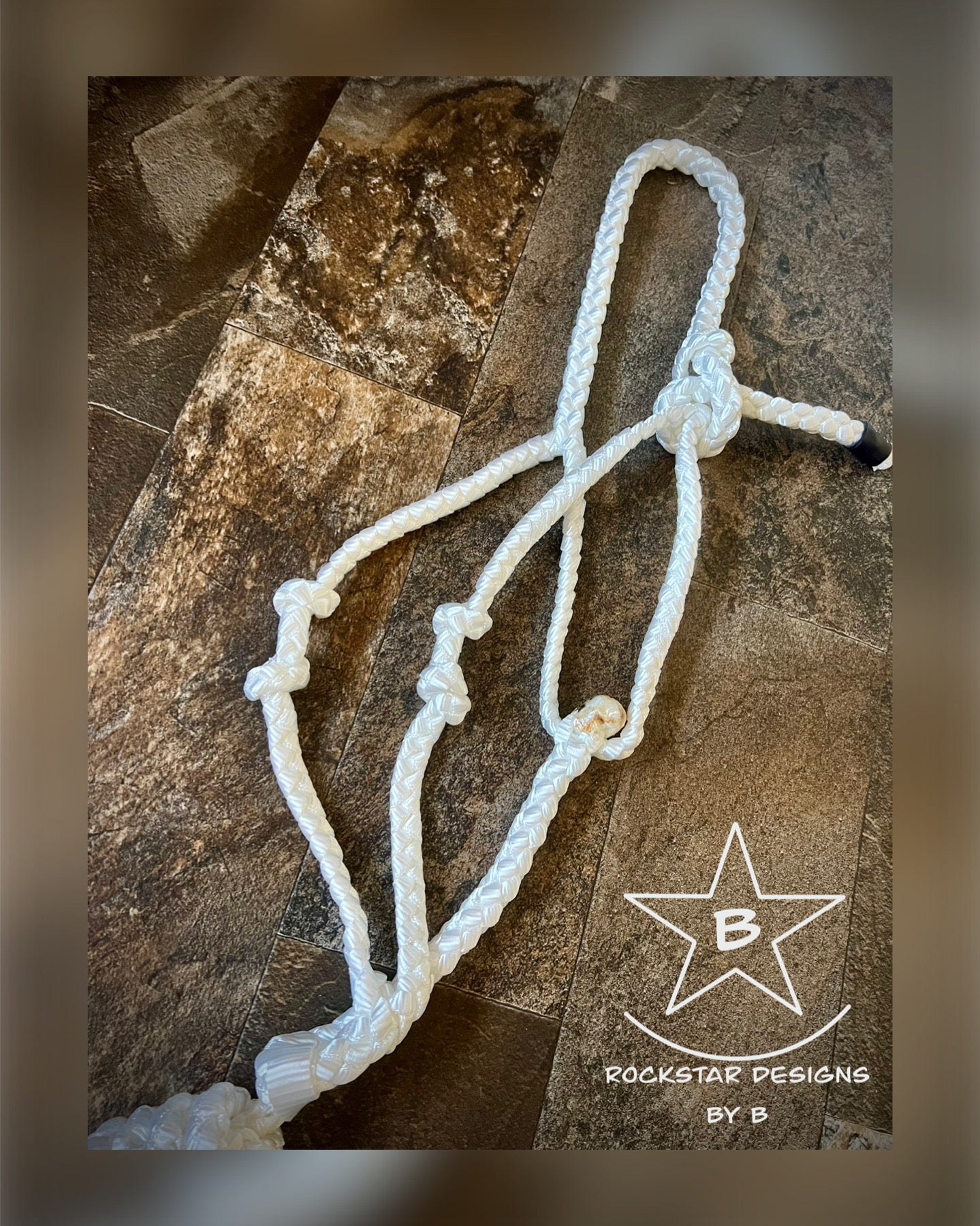 *Made to Order* - ‘Nose-less’ Muletape Halter w/Removable 10’ Lead - 1 Color - Average Horse