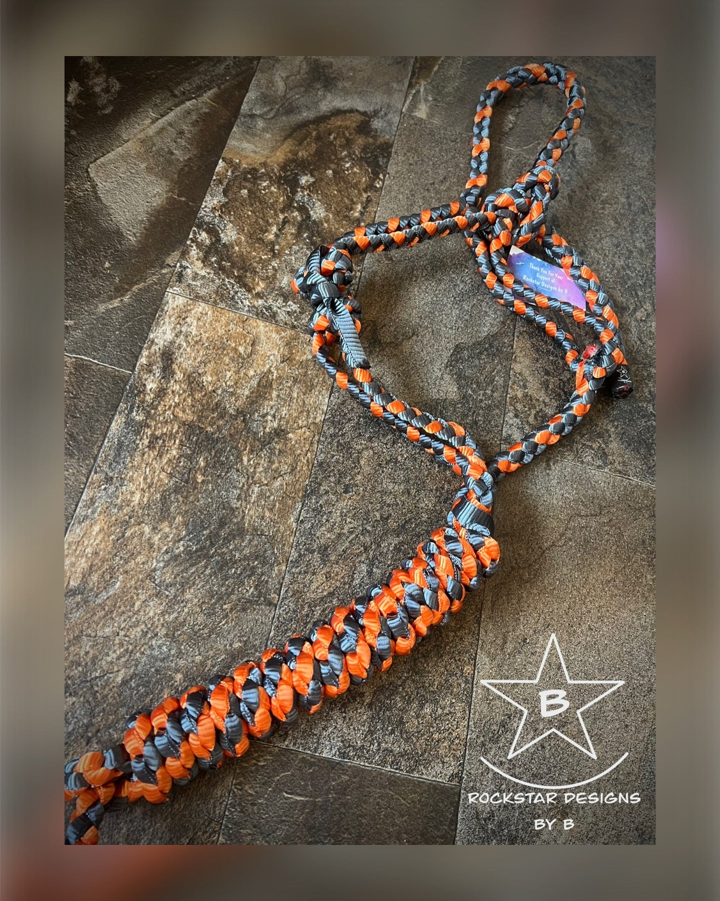 *Made to Order* - ‘Nose-less’ Muletape Halter w/Removable 10’ Lead - 2 Color - Average Horse