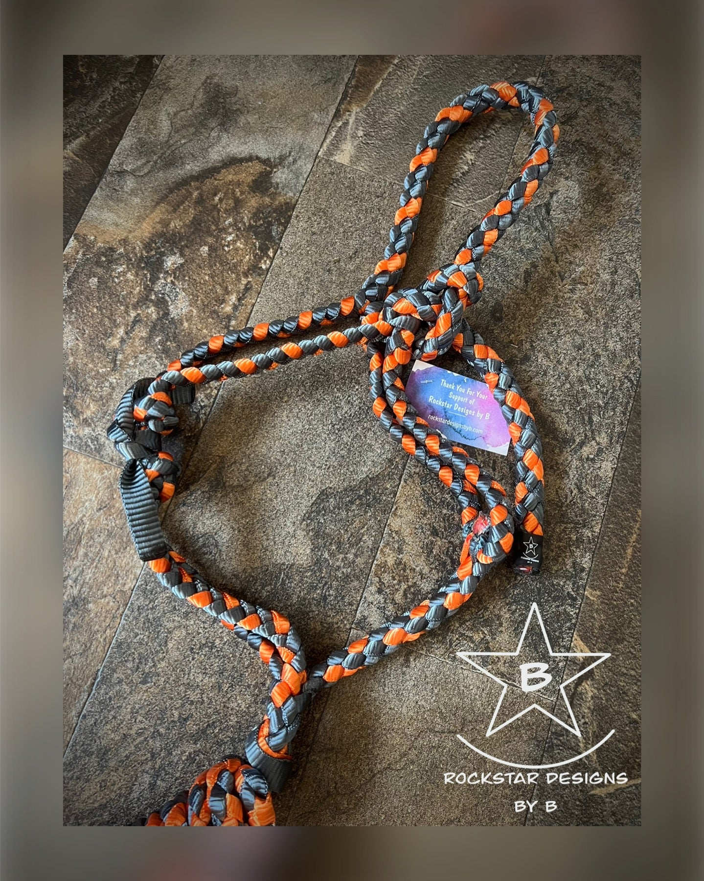 *Made to Order* - ‘Nose-less’ Muletape Halter w/Removable 10’ Lead - 2 Color - Average Horse