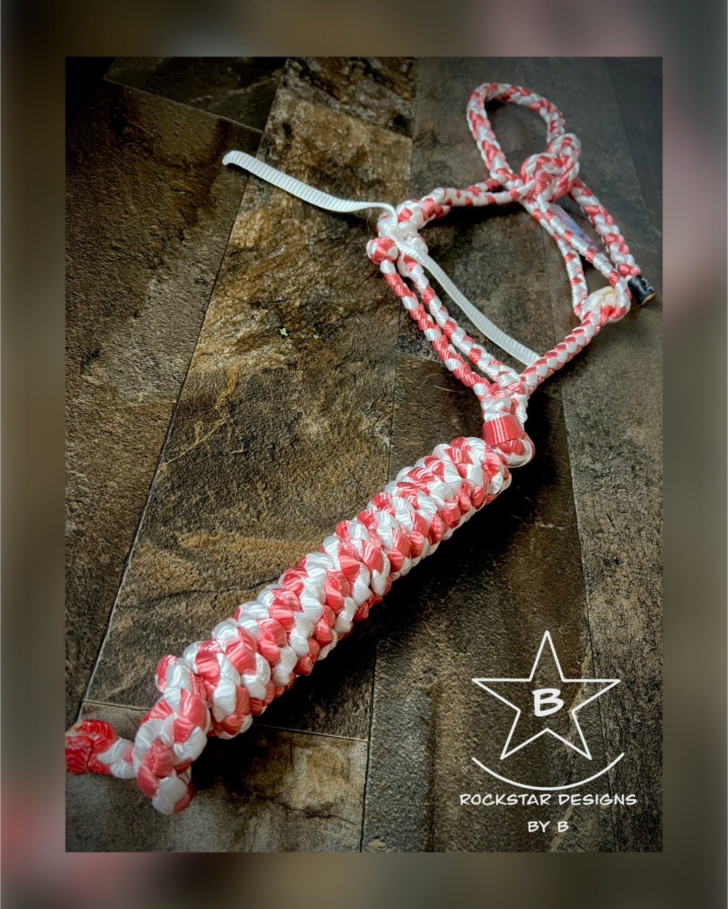 *Made to Order* - ‘Nose-less’ Muletape Halter w/Removable 10’ Lead - 1 Color - Average Horse