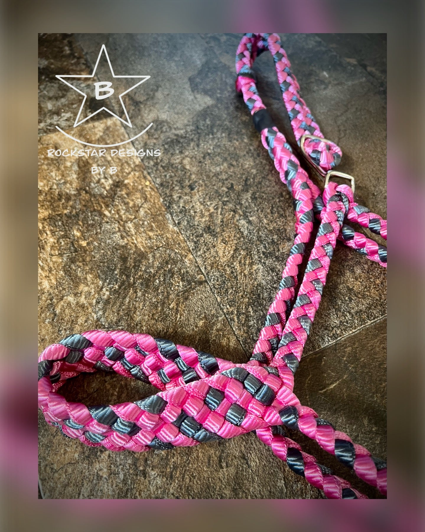 *Made to Order* - ‘Nose-less’ Muletape Halter w/Removable 10’ Lead - 2 Color - Average Horse