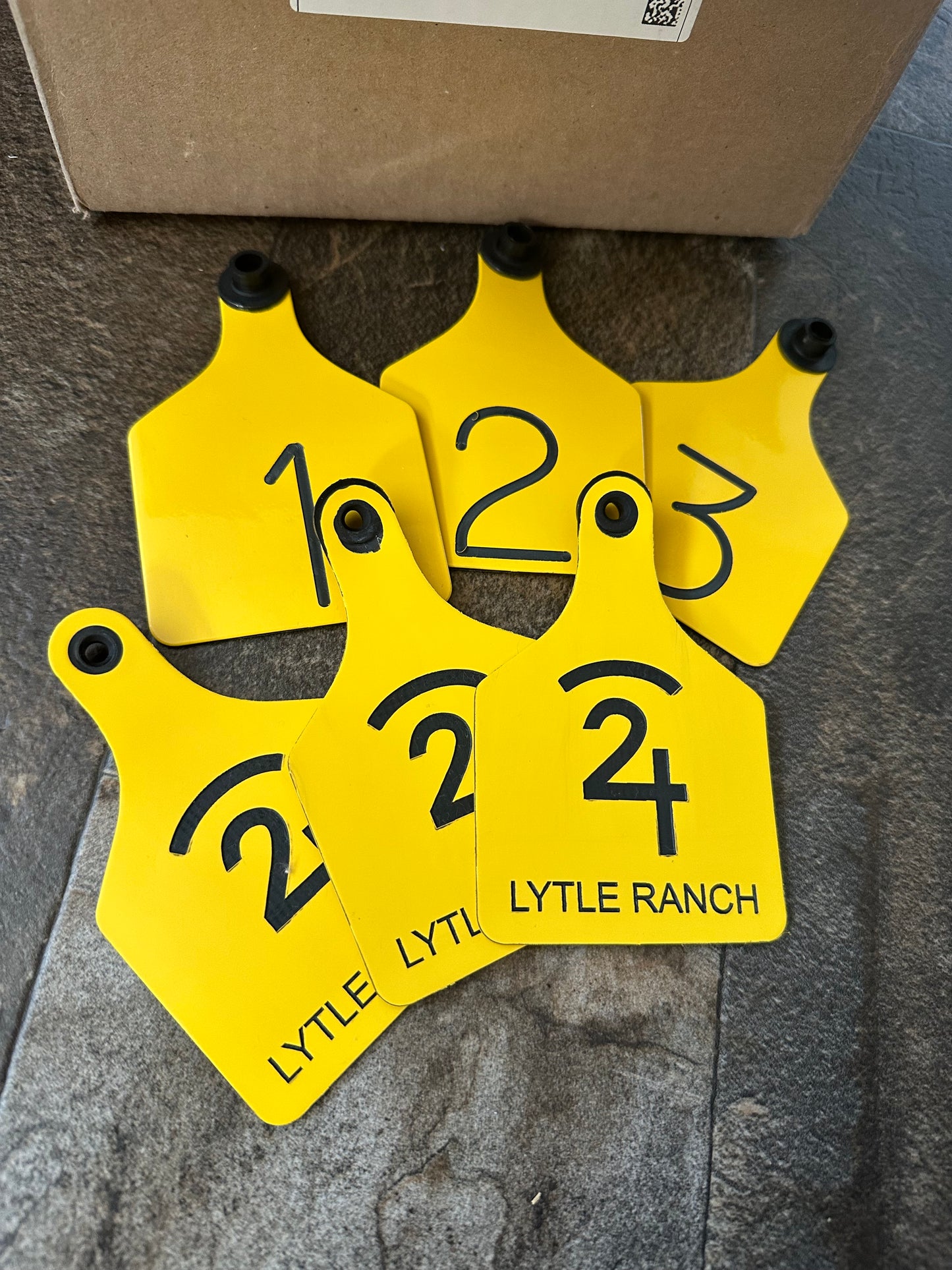 Ear Tags - Sz. Large - 1-10 count Order (Message for Larger Quantity Orders)