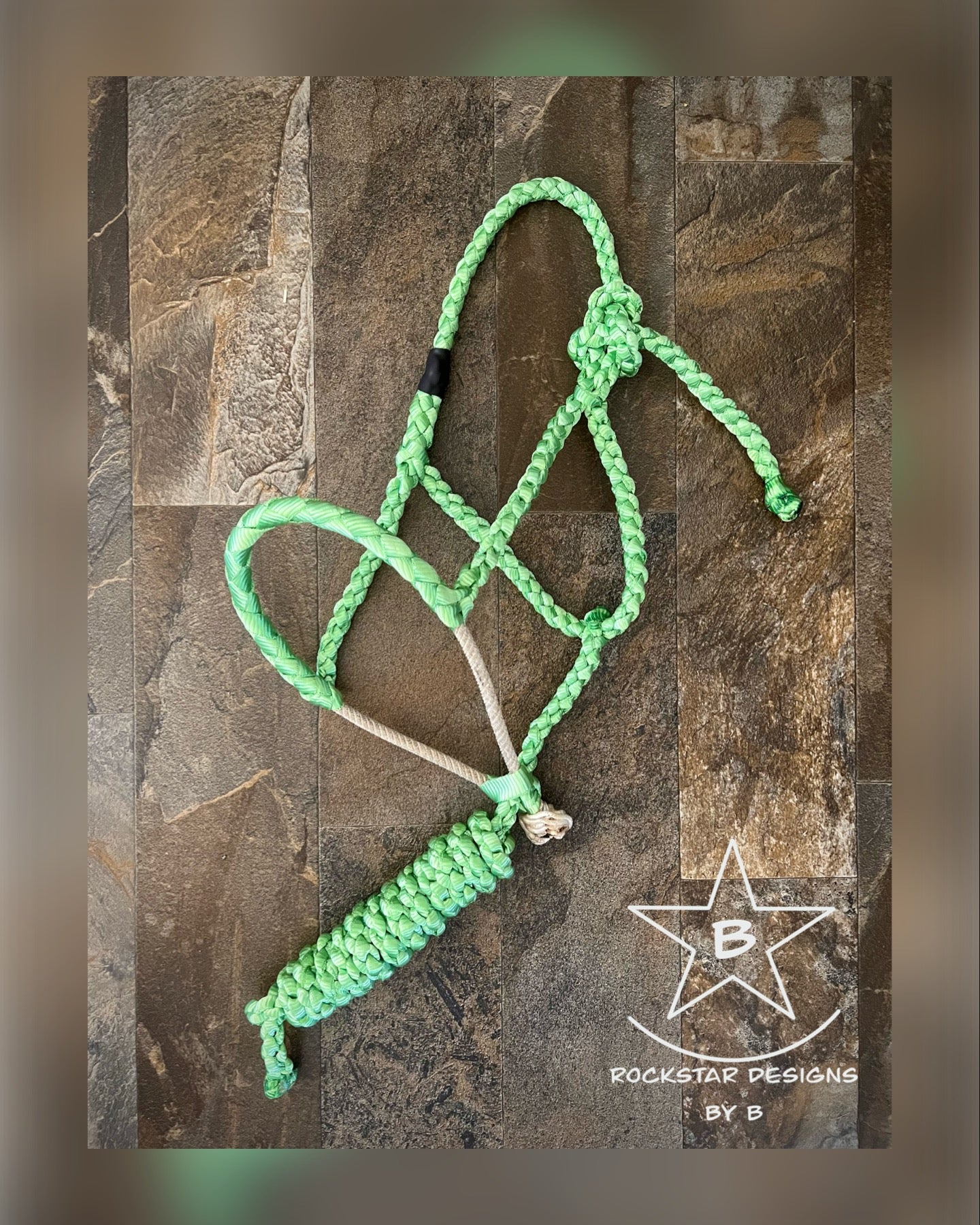 *Made to Order* - PONY Muletape Lariat Halter w/Removable 9’ Lead - 1 Color