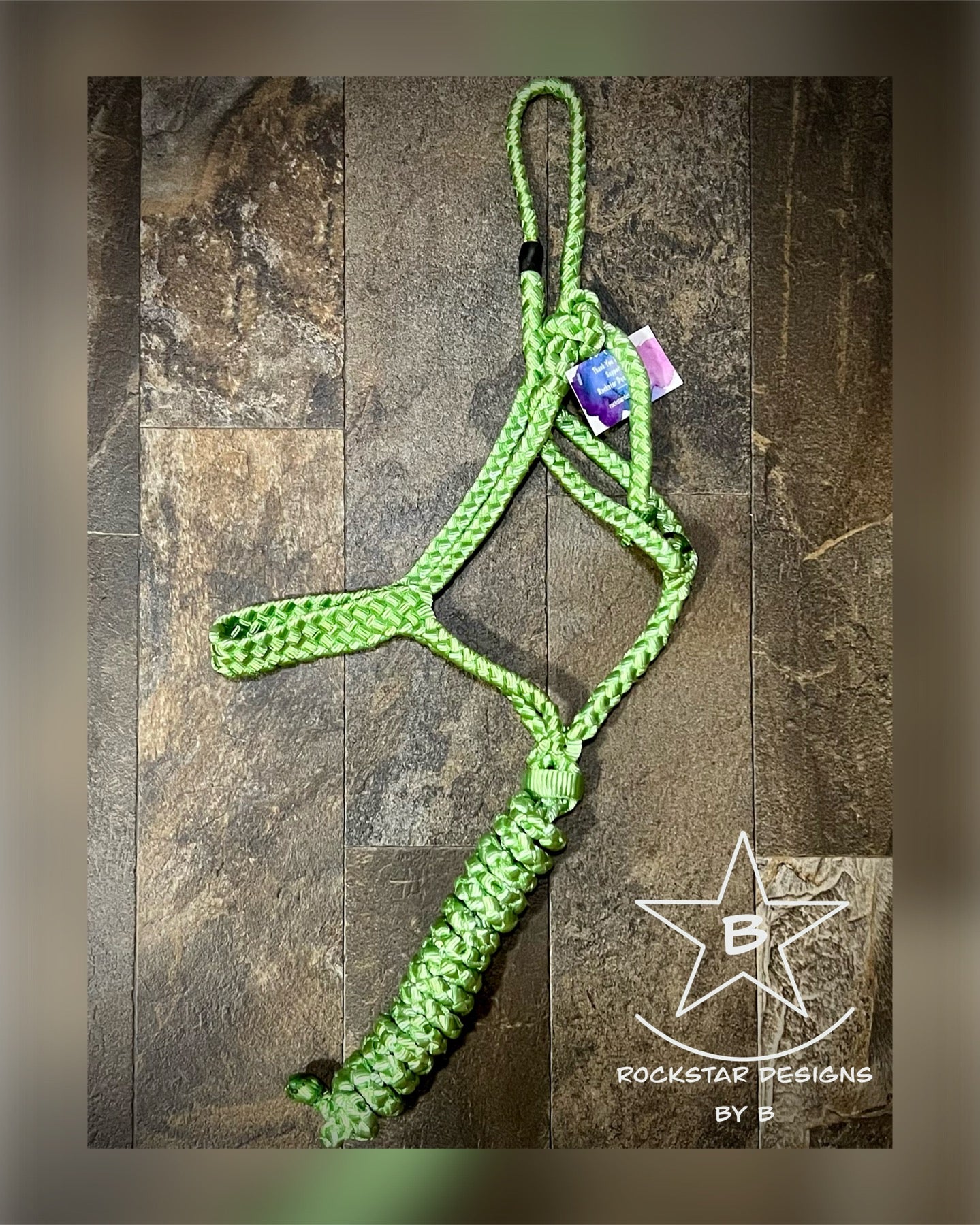 *Made to Order* - PONY Muletape Halter w/Removable 10’ Lead - 1 Color