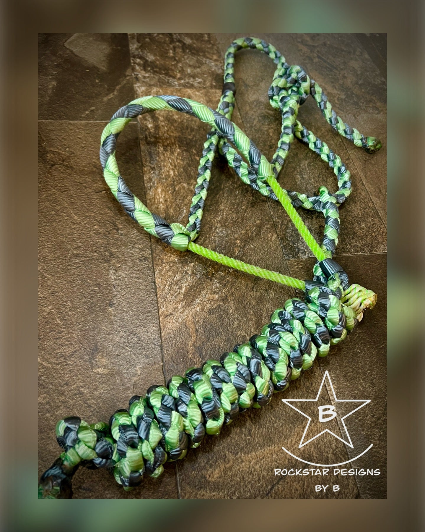 *Made to Order* - ‘Nose-less’ Muletape Halter w/Removable 10’ Lead - 2 Color - Average Horse