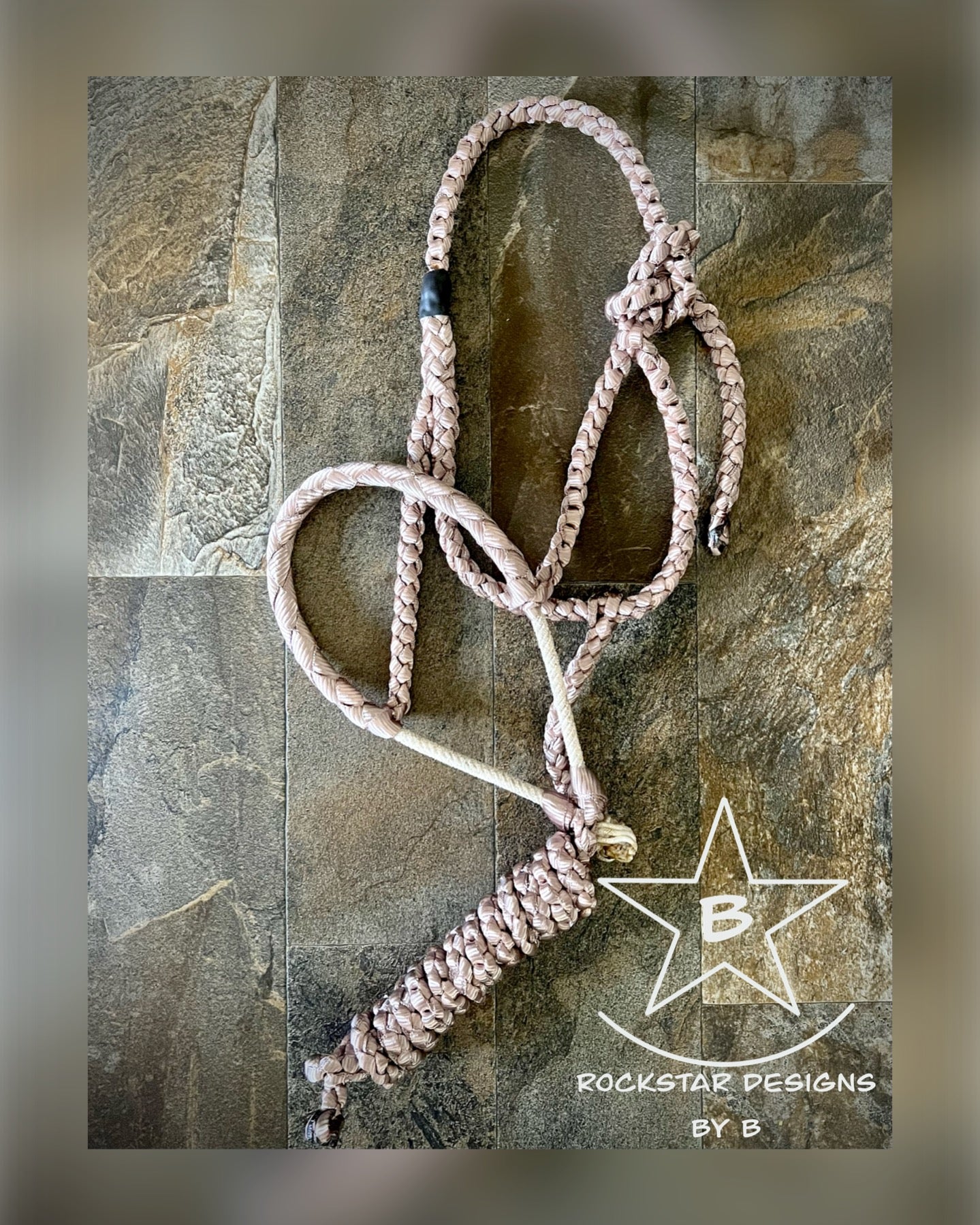 *Made to Order* - PONY Muletape Lariat Halter w/Removable 9’ Lead - 1 Color