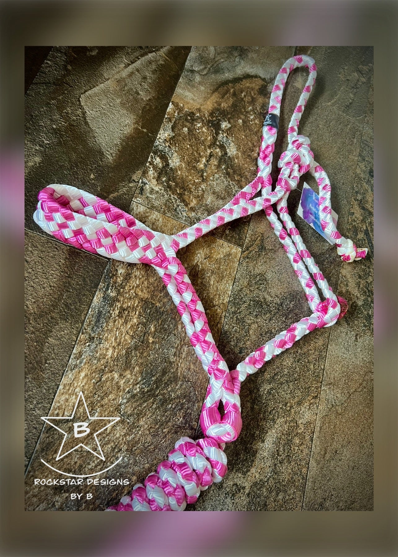 *Made to Order* - Muletape Halter w/Removable 9’ Lead - 1 Color - Average/Horse