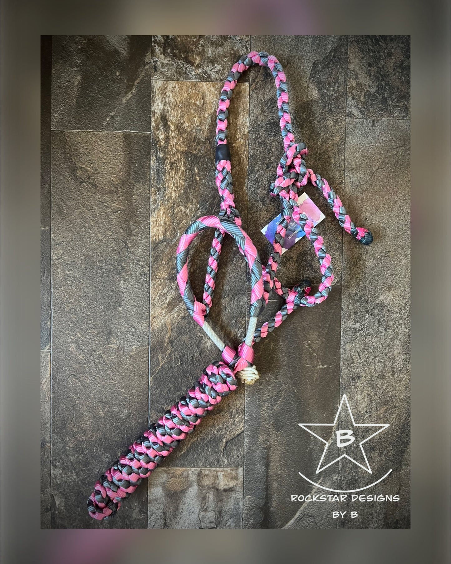 *Made to Order* - PONY Muletape Lariat Halter w/9’ Lead - 2 Color