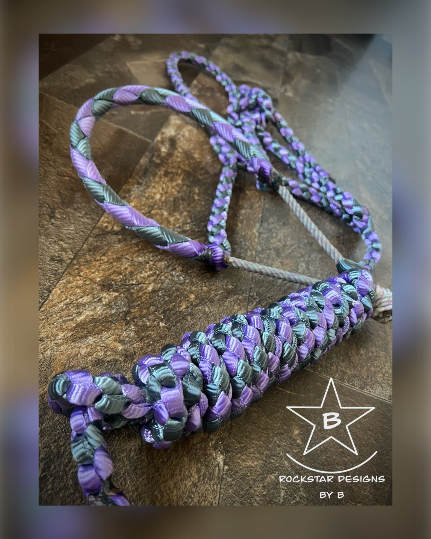 *Made to Order* - PONY Muletape Lariat Halter w/9’ Lead - 2 Color