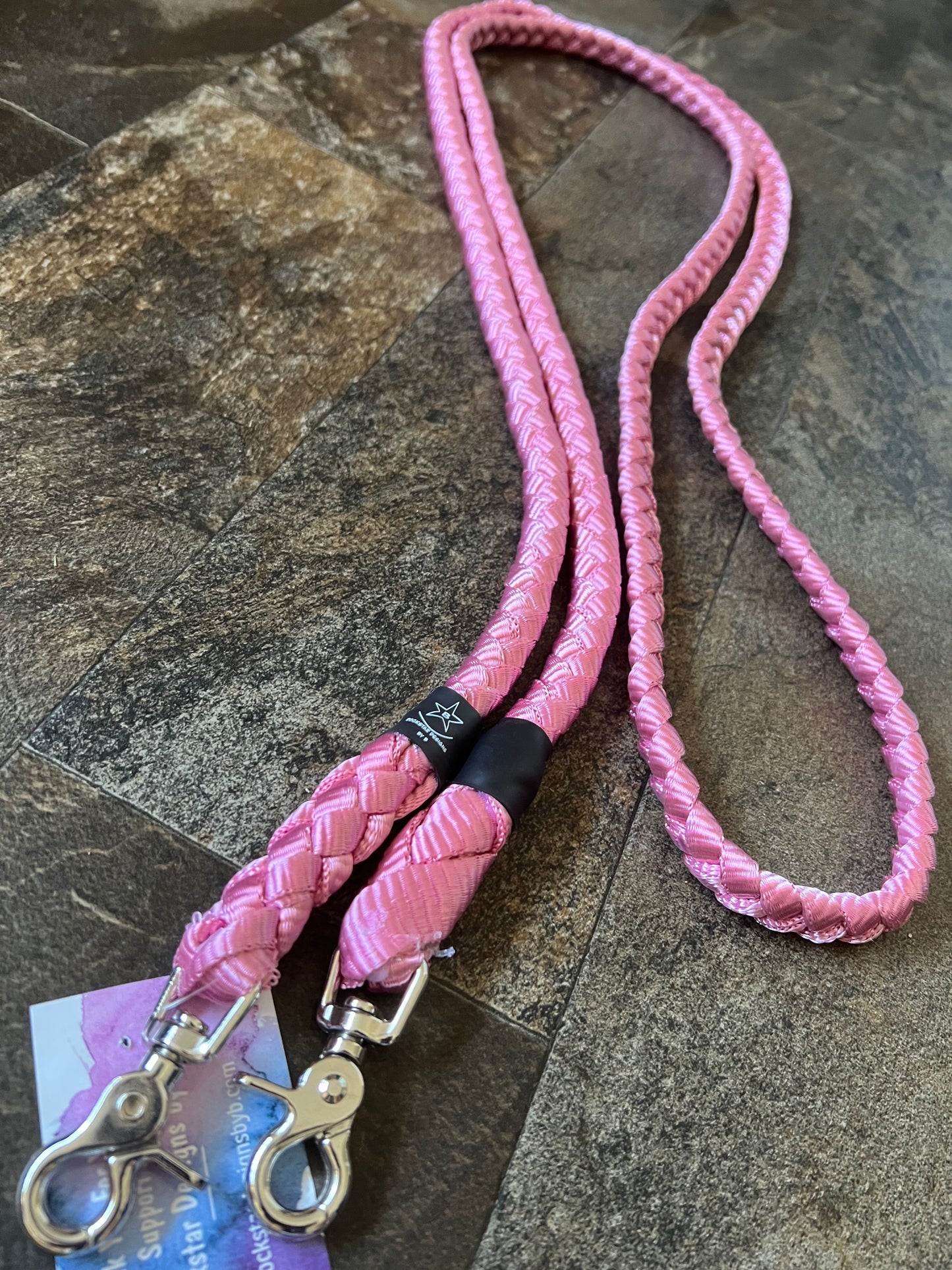 *Made to Order* Muletape Competition Reins - Snaps ONLY - 8ft