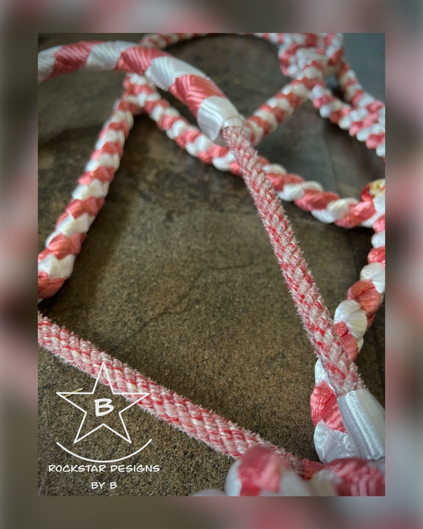 *Made to Order* - Lariat Muletape Halter w/9’ Lead - 2 Color - Average Horse