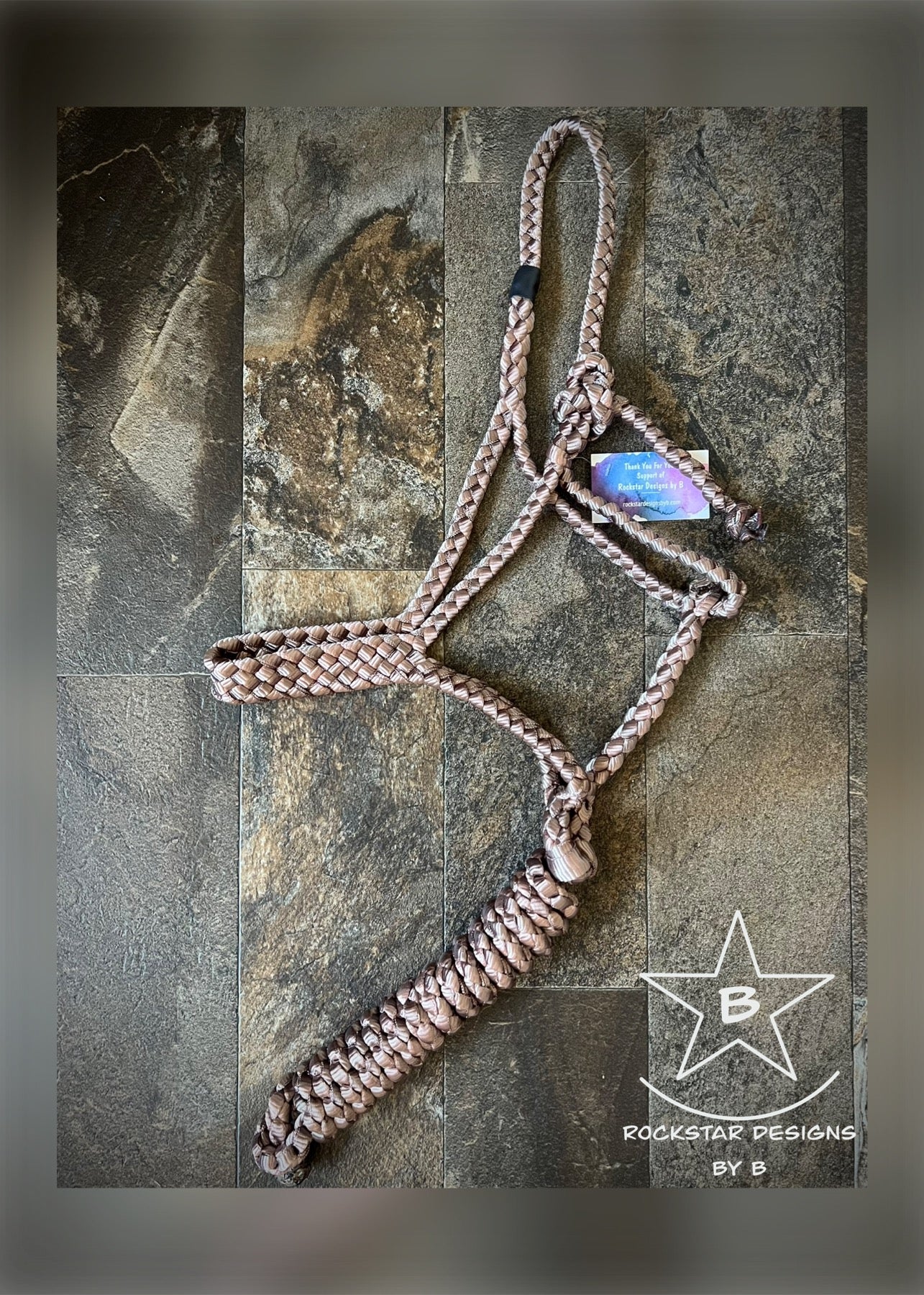 *Made to Order* - Quick-Release Muletape Halter w/Removable 9’ Lead - 1 Color - Average Horse
