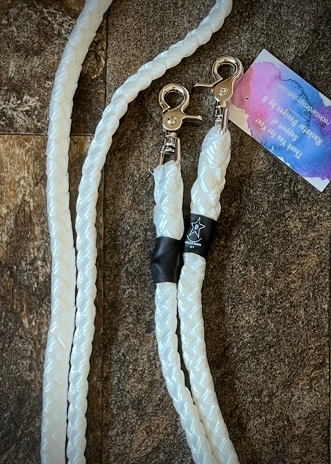*Made to Order* Muletape Competition Reins - Snaps ONLY - 8ft