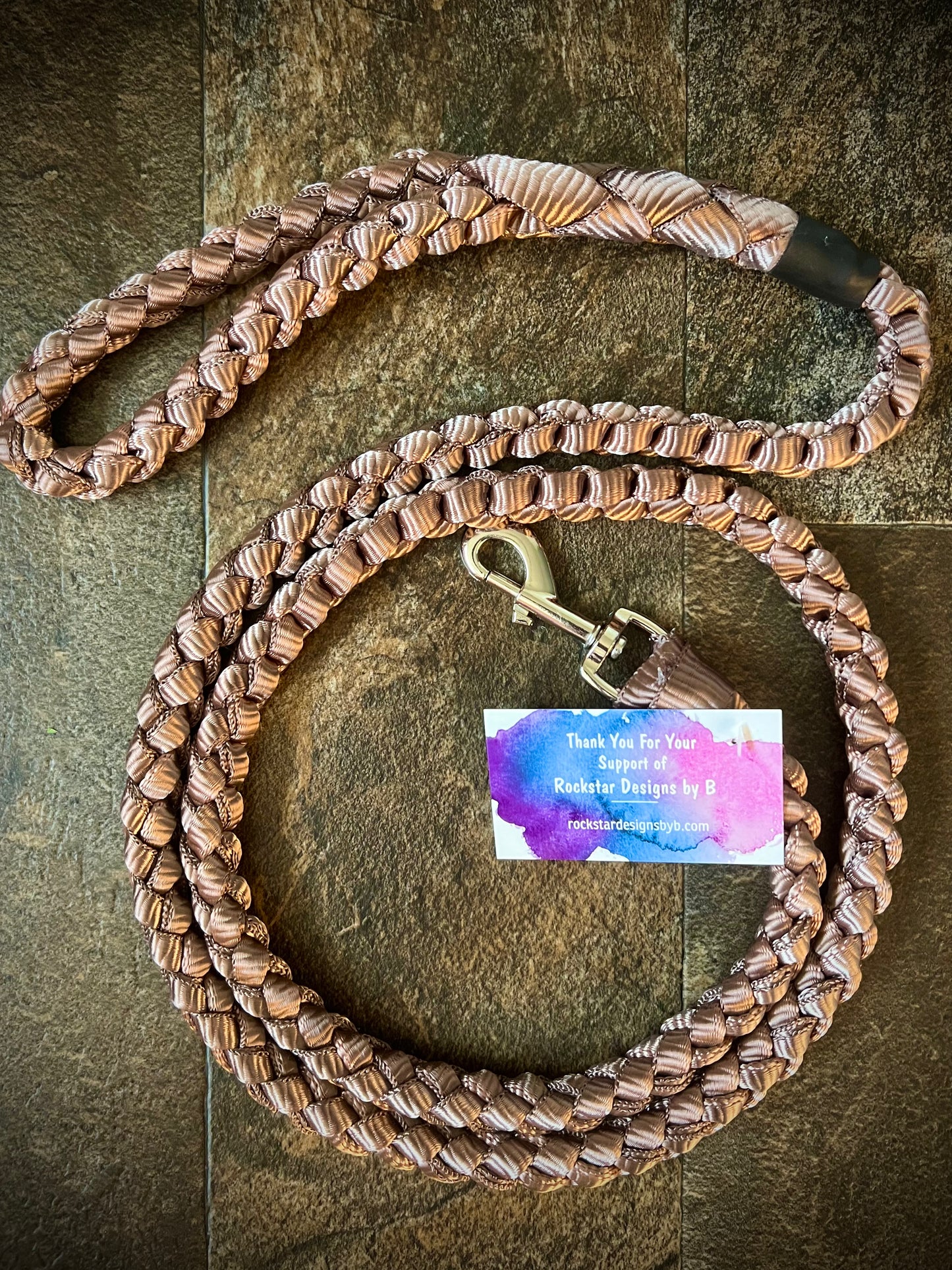 6’ Muletape Dog Leash - Brown - RTS