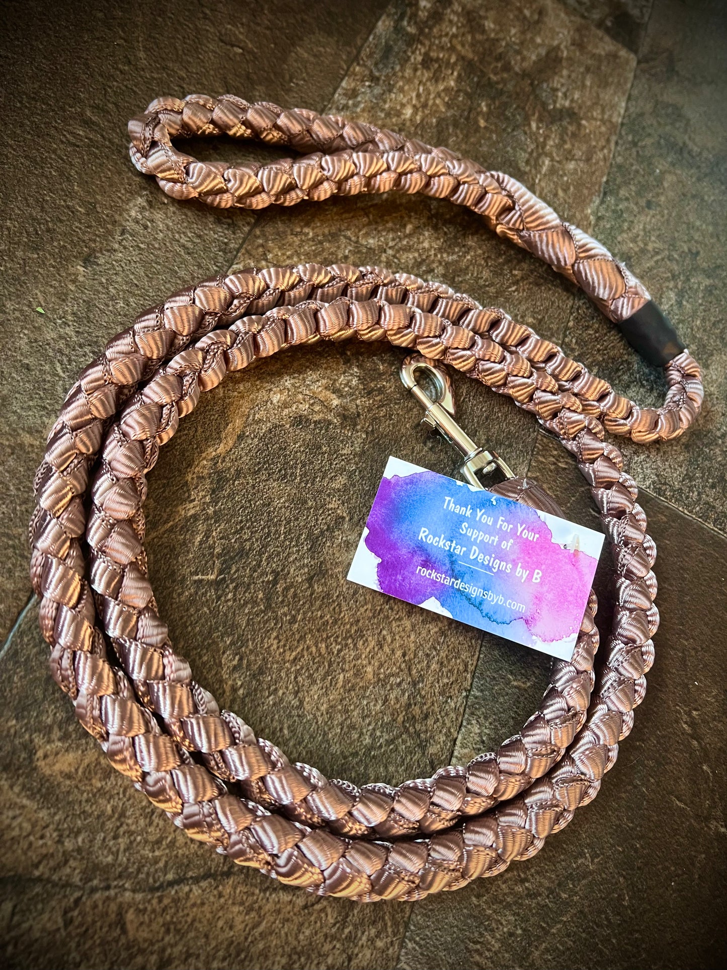 6’ Muletape Dog Leash - Brown - RTS
