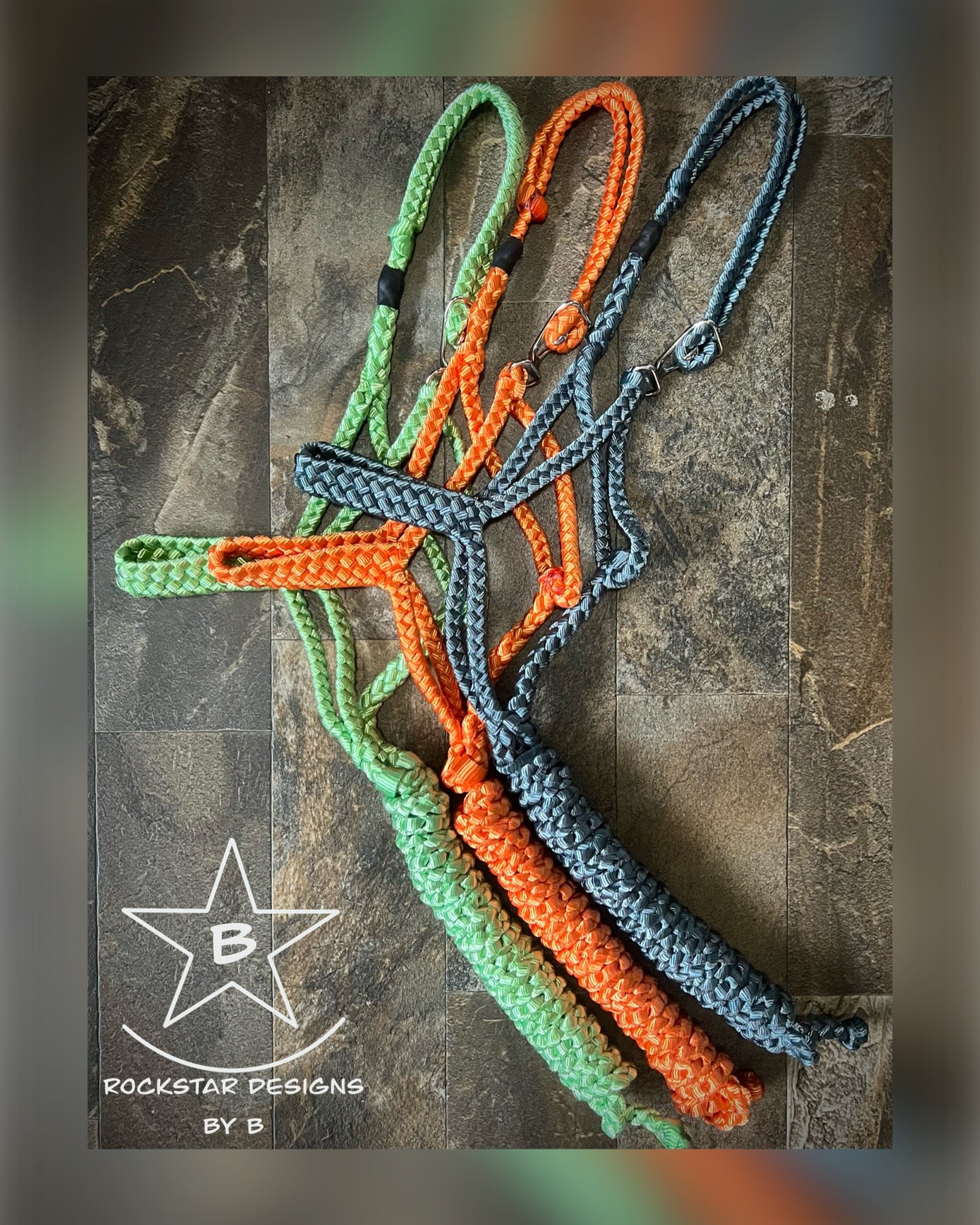 *Made to Order* - Quick-Release Muletape Halter w/Removable 9’ Lead - 1 Color - Average Horse