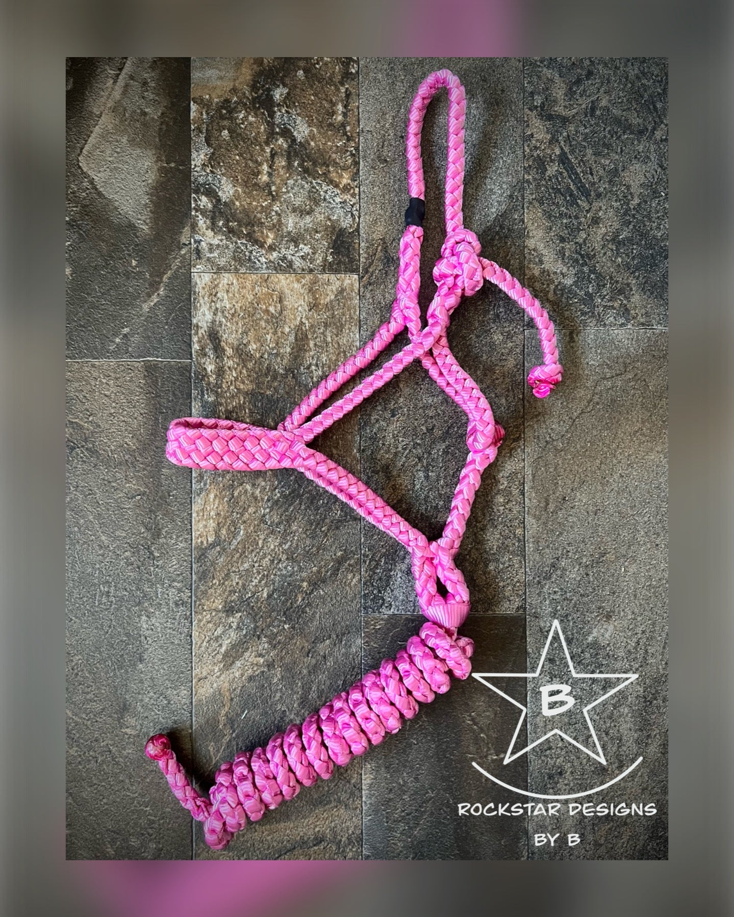 *Made to Order* - PONY Muletape Halter w/Removable 10’ Lead - 1 Color