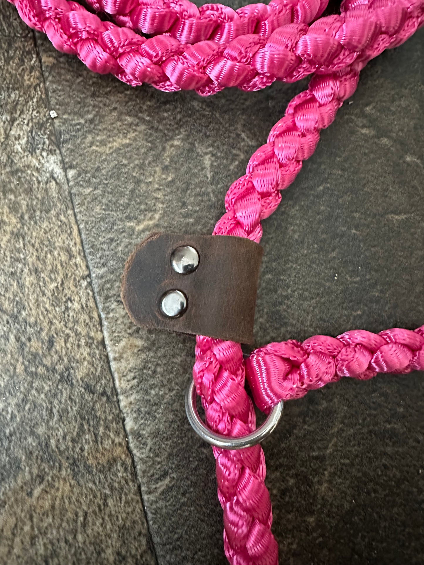 *Made to Order* 6’ Medium Slip Lead w/Leather Stopper