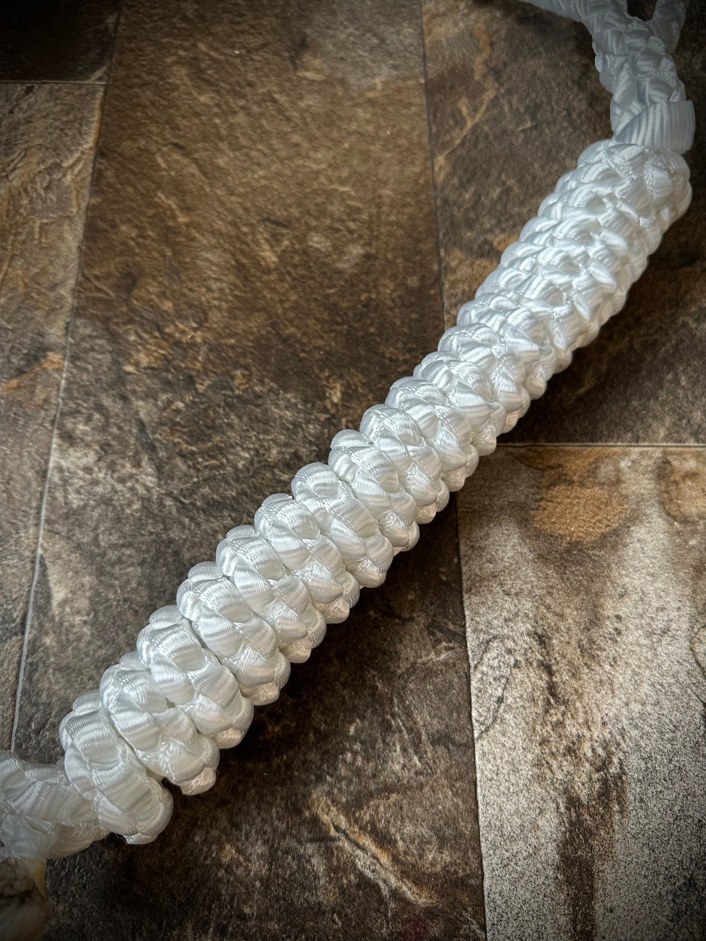 *Made to Order* 6’ Medium Slip Lead w/Leather Stopper