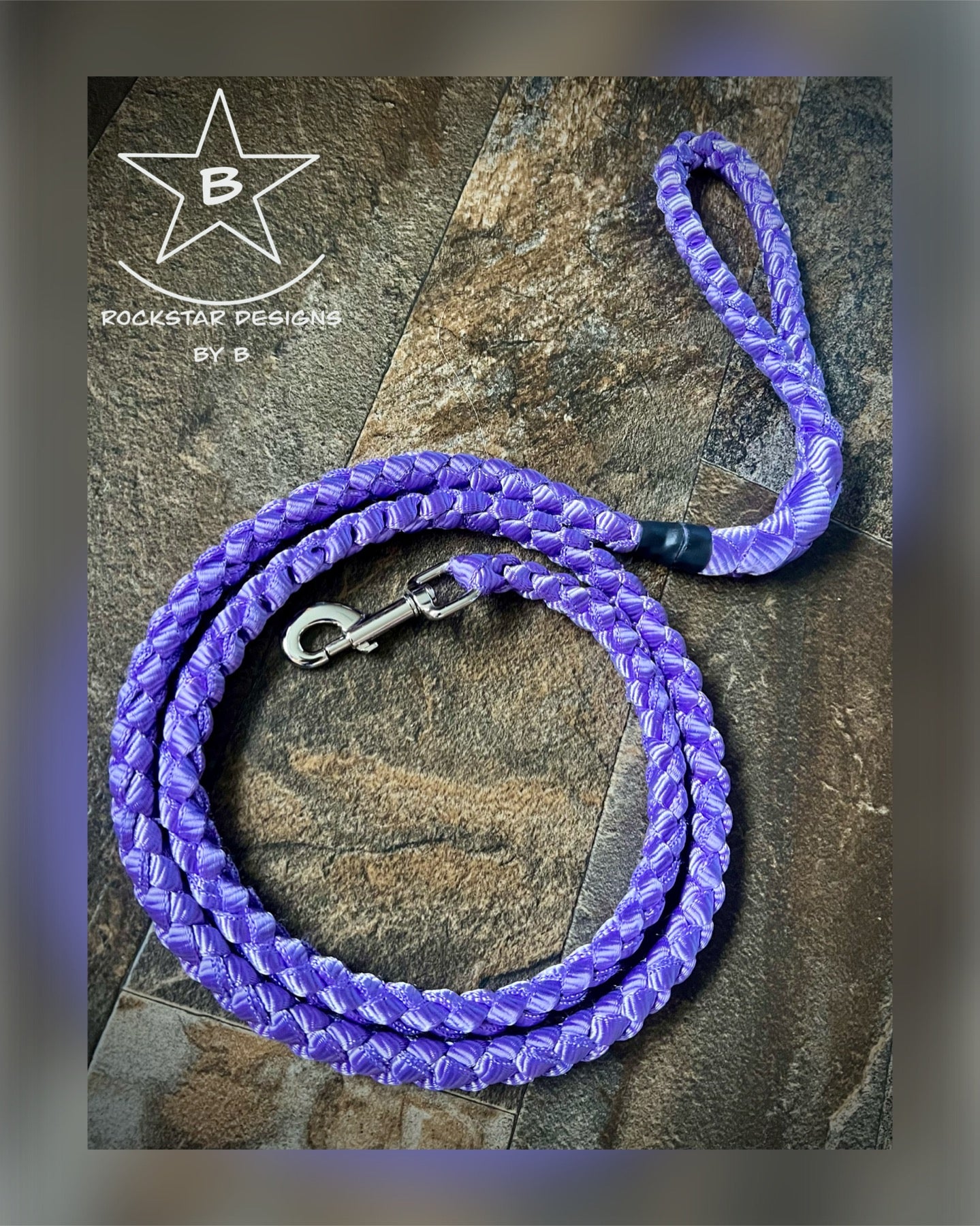 6’ Muletape Dog Leash - Purple - RTS