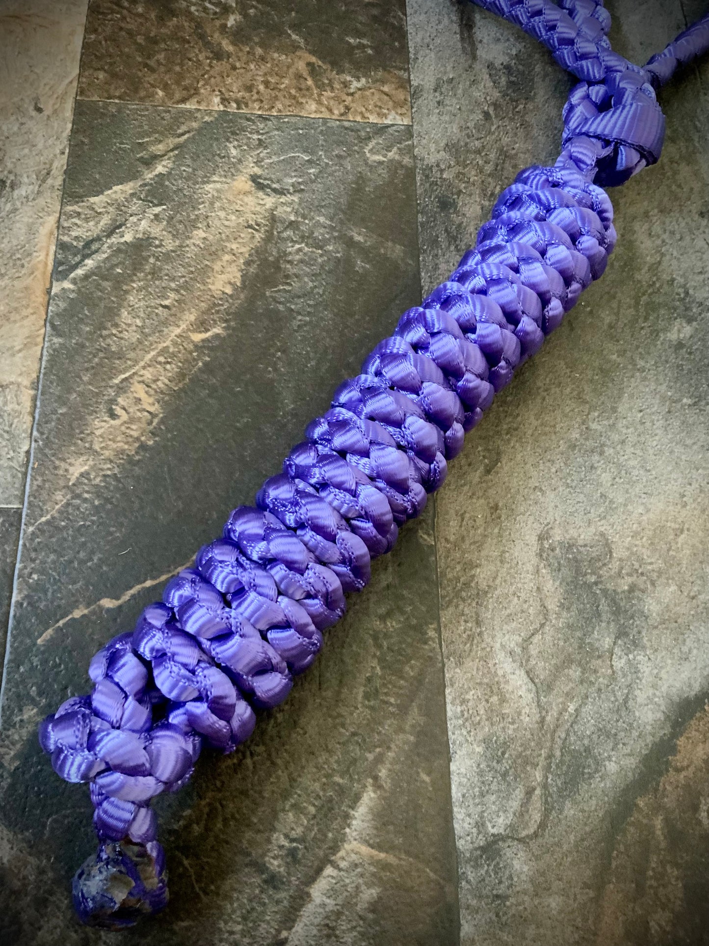 *Made to Order* 6’ Medium Slip Lead w/Leather Stopper
