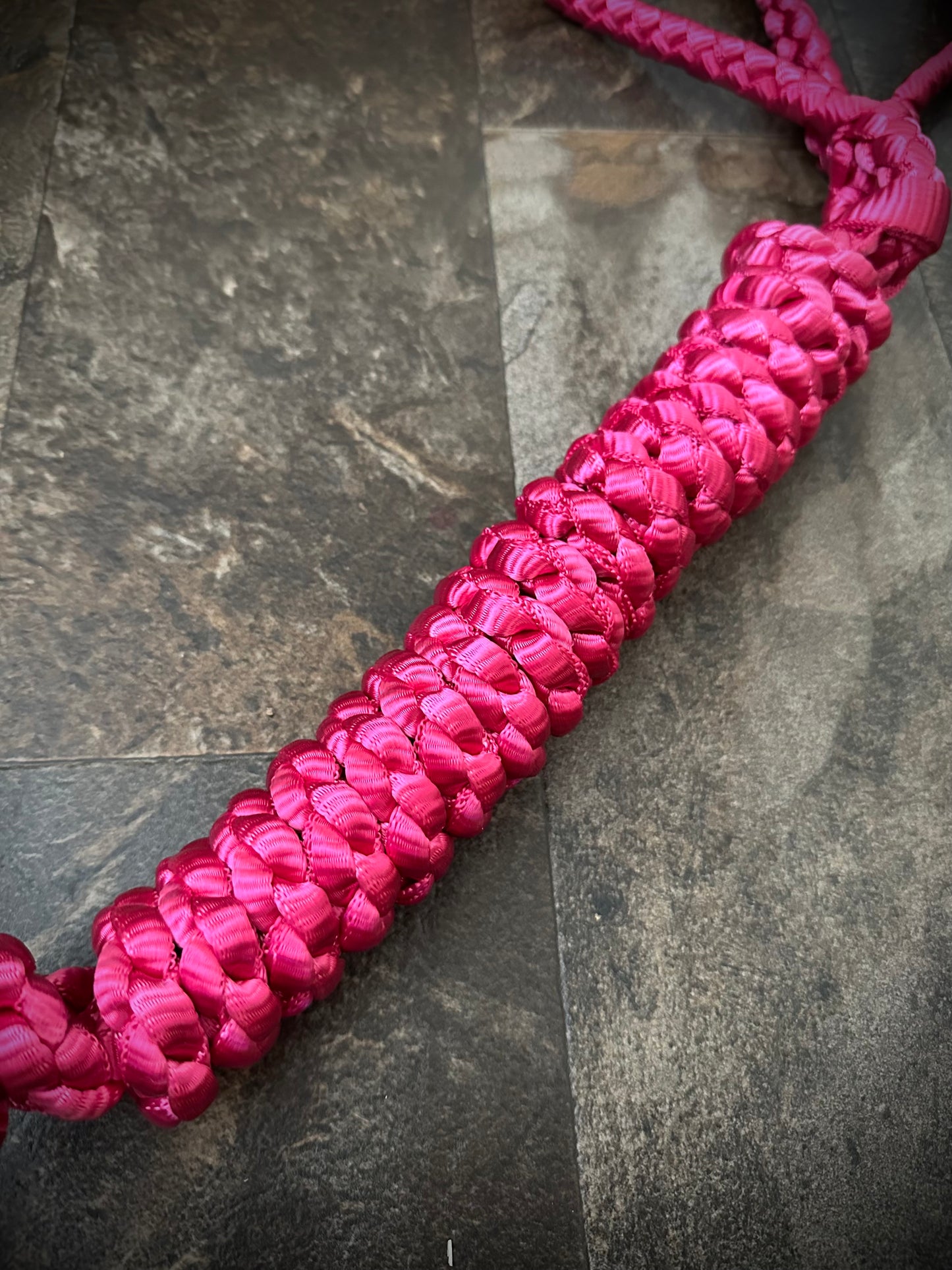 *Made to Order* 6’ Medium Slip Lead w/Leather Stopper