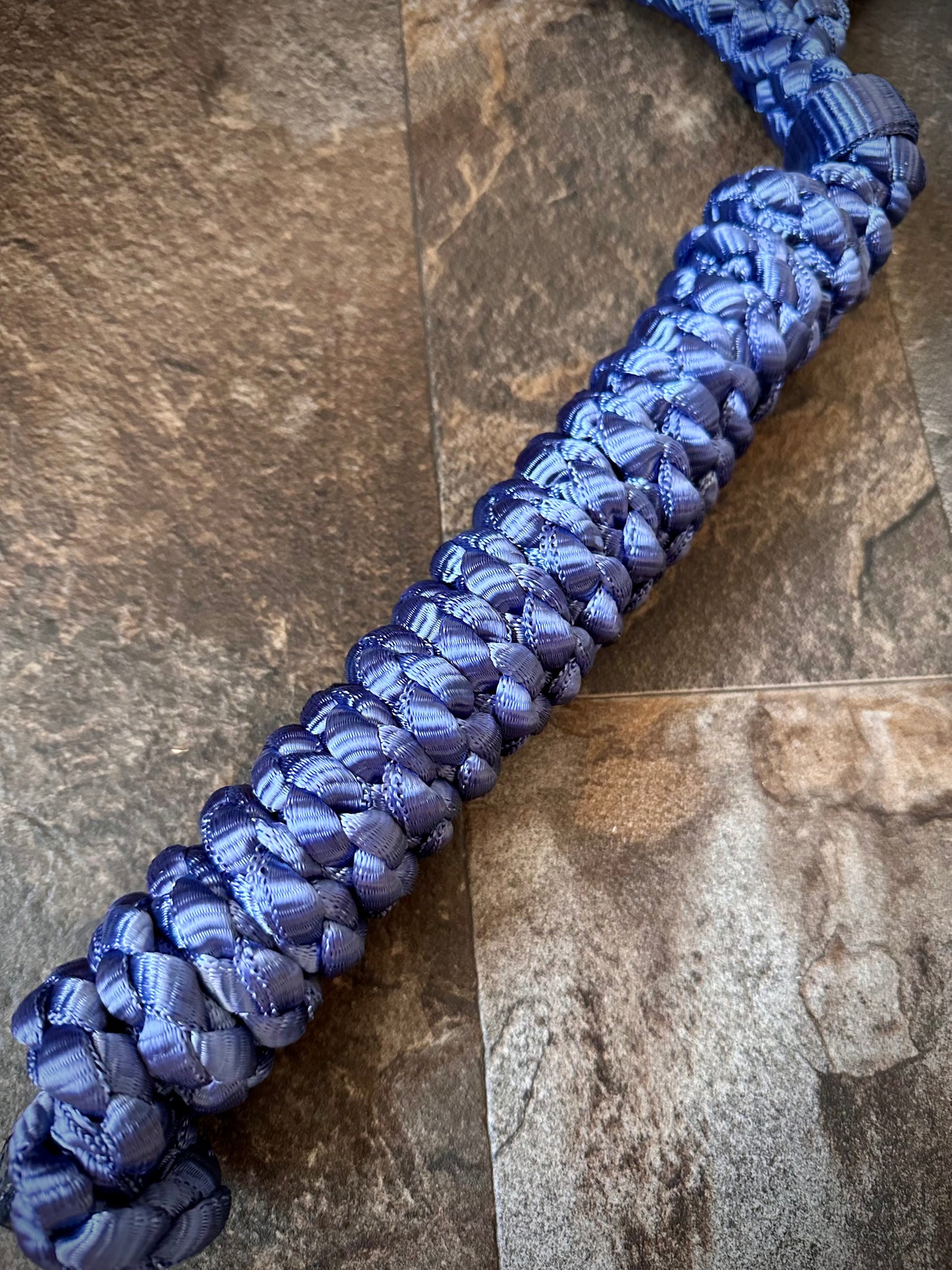 *Made to Order* 6’ Medium Slip Lead w/Leather Stopper