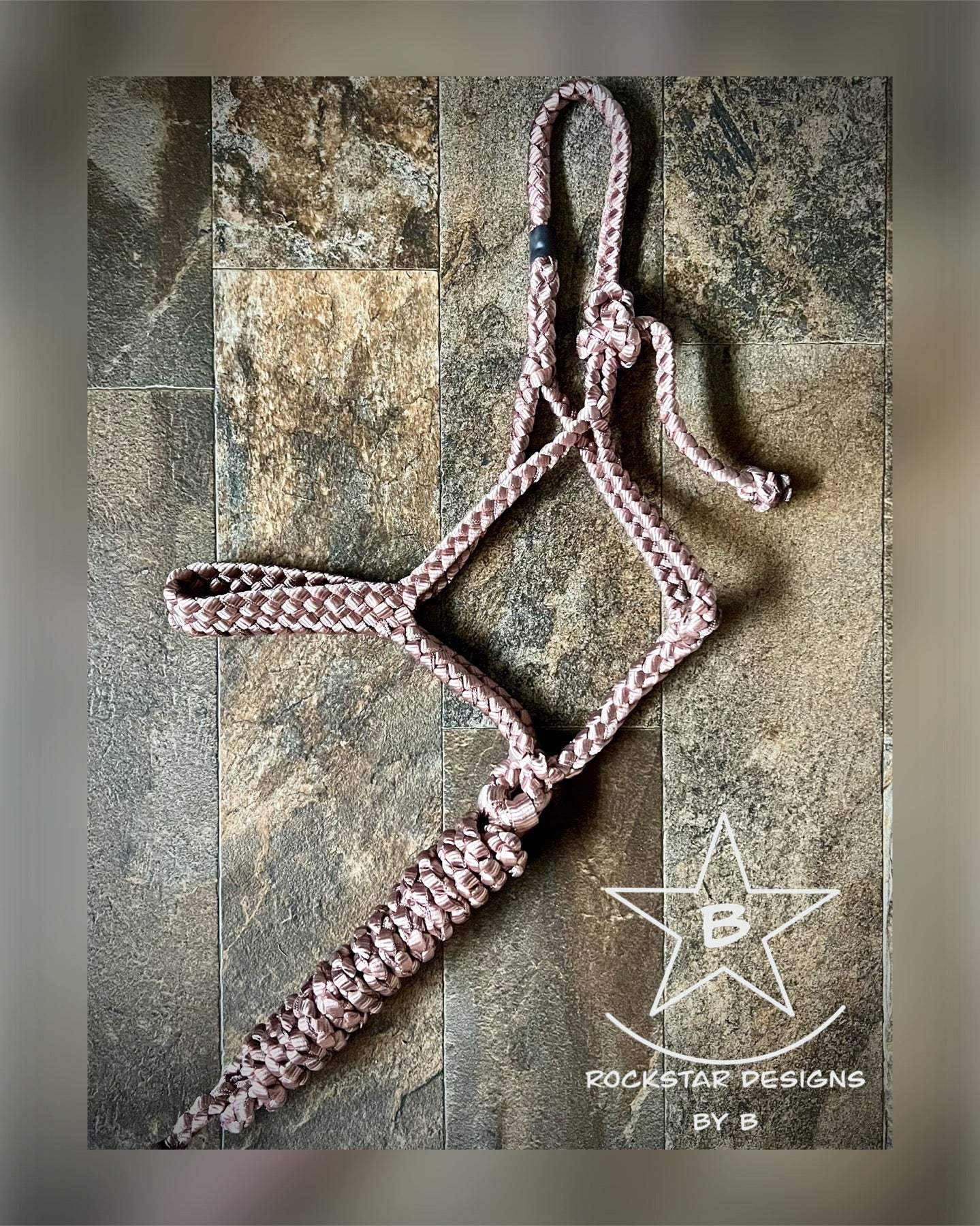 Muletape Halter w/10’ Lead - Average Horse - Bronze