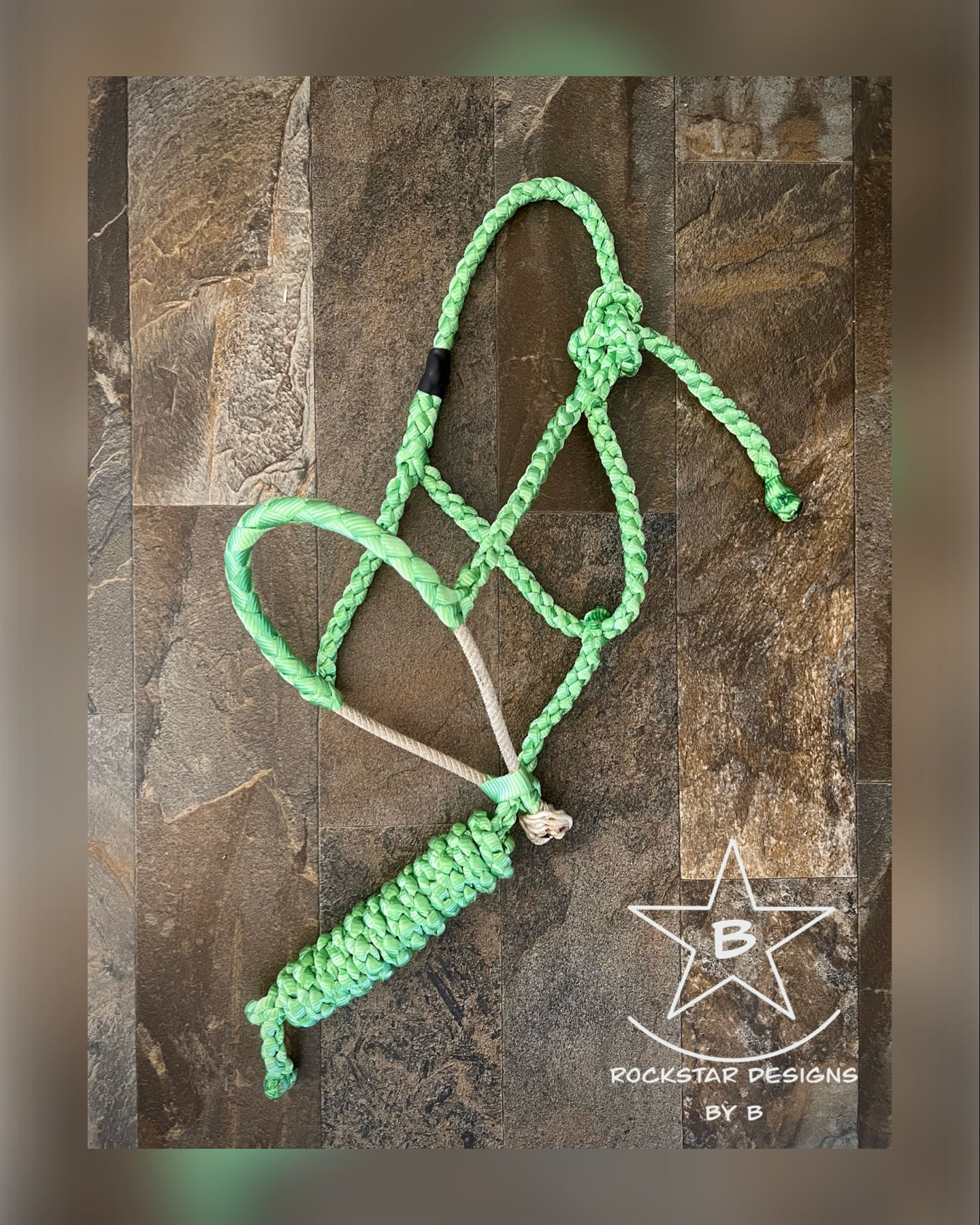 Made to Order - Muletape Braided Lariat Nose Halter w/10’ Lead - 1 Color - PONY