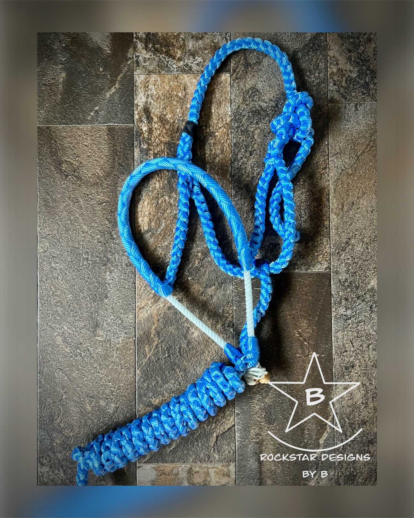 Made to Order - Muletape Braided Lariat Nose Halter w/10’ Lead - 1 Color - PONY