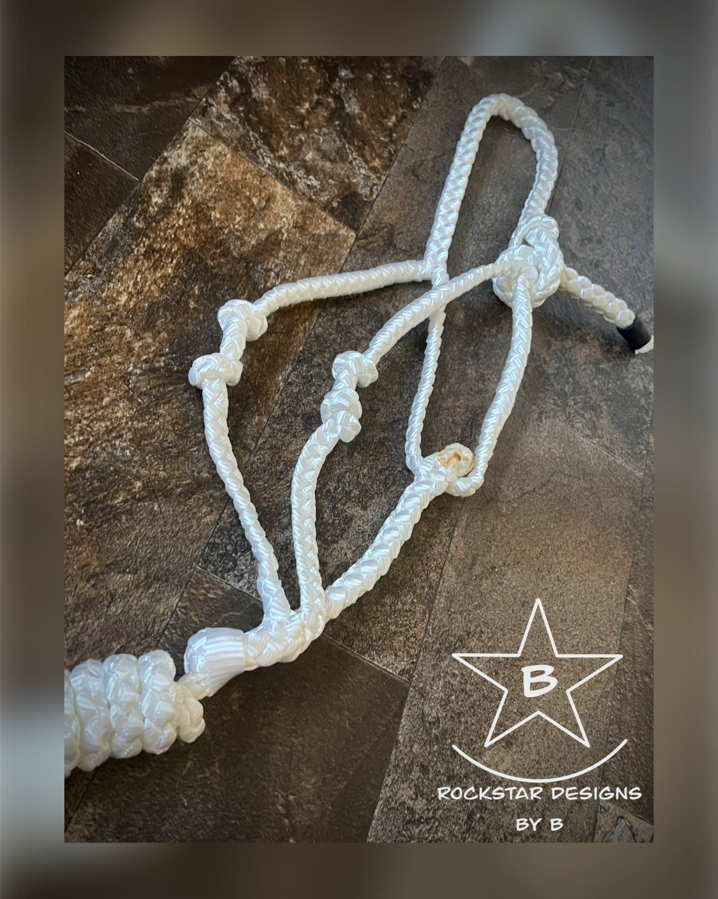*Made to Order* - ‘Nose-less’ Muletape Halter w/Removable 10’ Lead - 1 ...