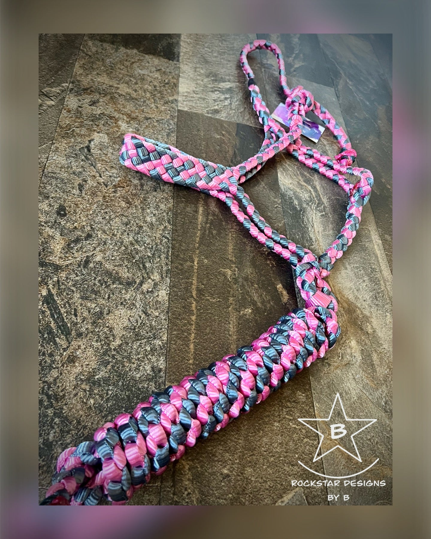 Made to Order - Muletape Halter w/10’ Lead - Average Horse - 2 Color