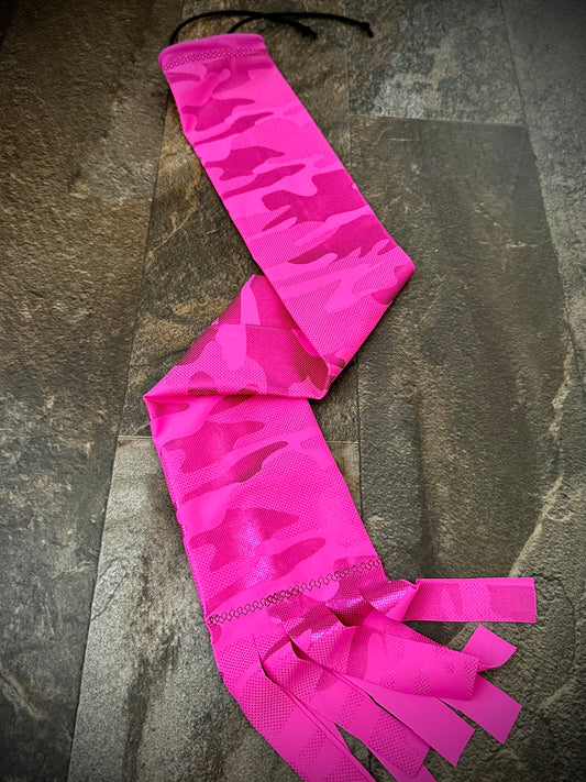 Single Tube Tail Bag - Hot Pink Camo - RTS