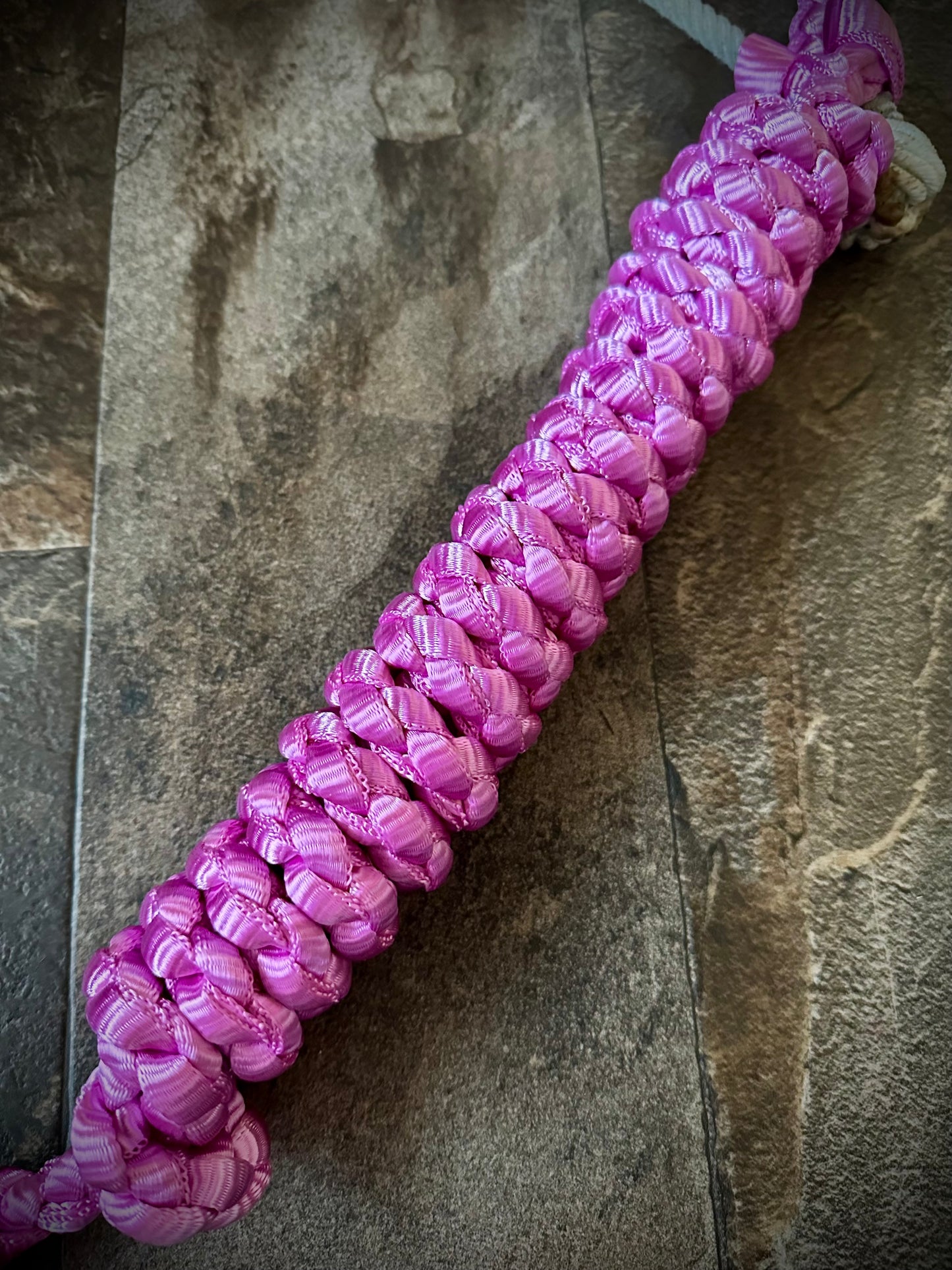 *Made to Order* 6’ Medium Slip Lead w/Leather Stopper