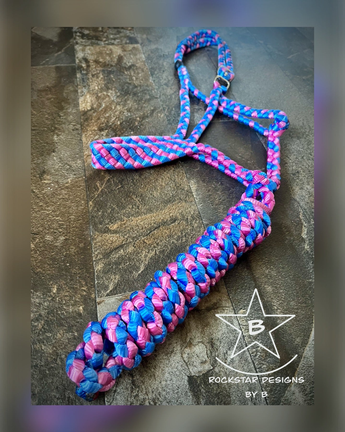 Made to Order - Muletape Halter w/10’ Lead - Average Horse - 2 Color