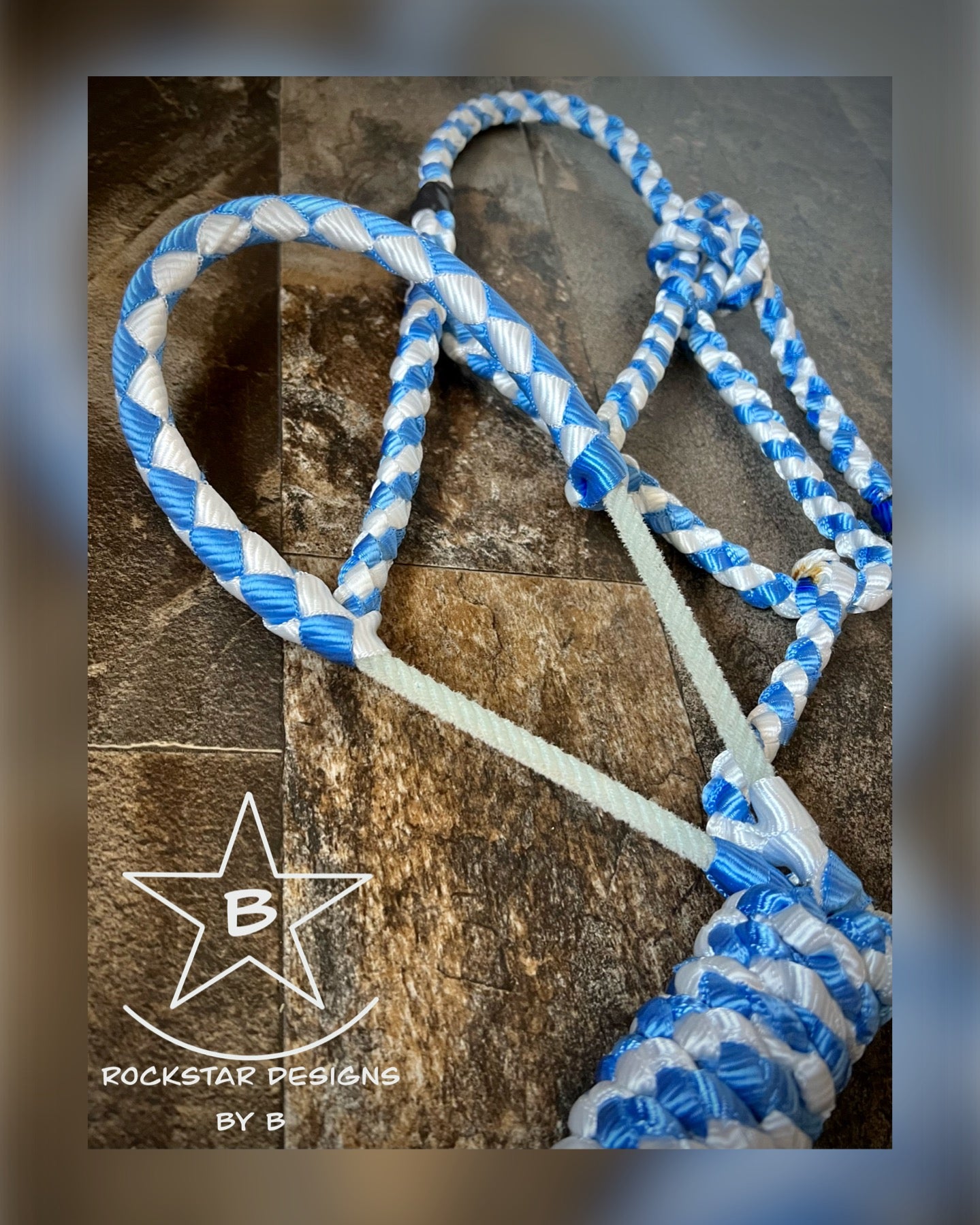 Made to Order - Muletape Braided Lariat Nose Halter w/10’ Lead - 1 Color - PONY