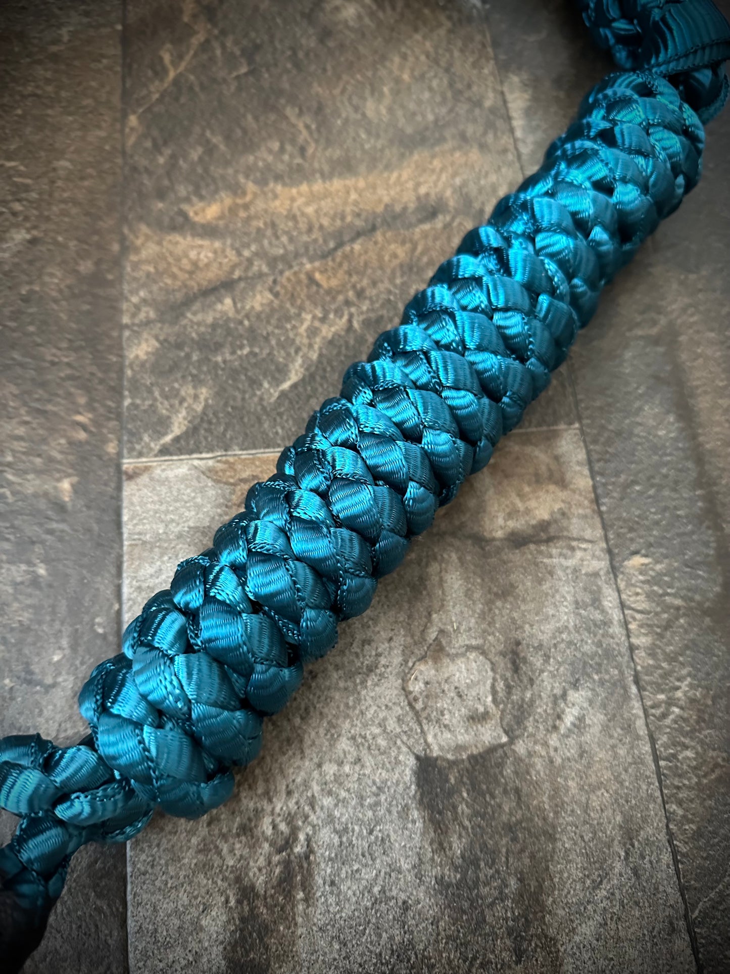*Made to Order* 6’ Medium Slip Lead w/Leather Stopper