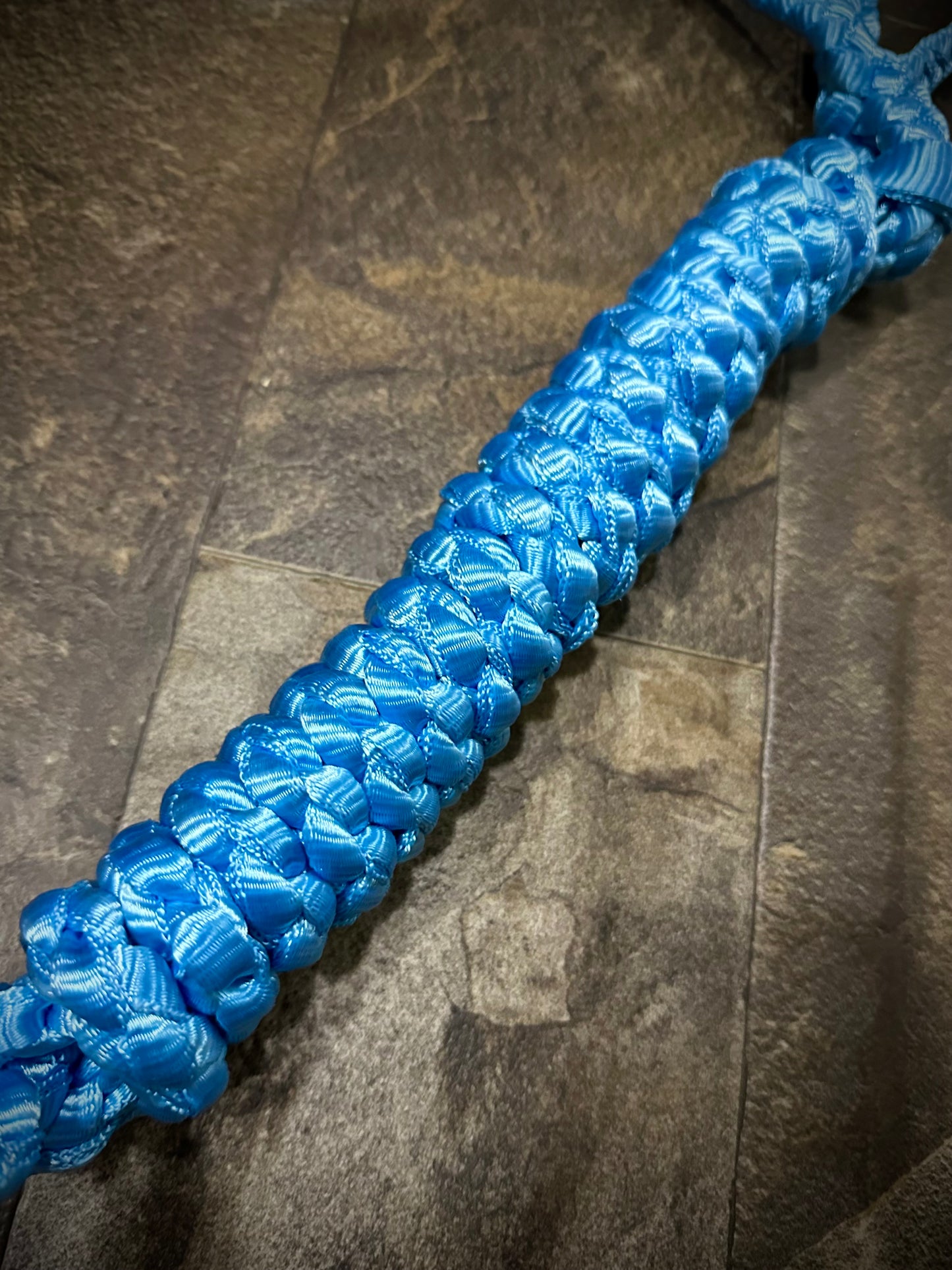 *Made to Order* 6’ Medium Slip Lead w/Leather Stopper