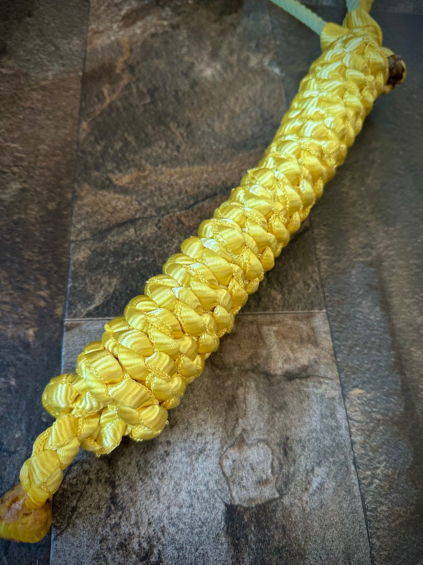 *Made to Order* 6’ Medium Slip Lead w/Leather Stopper