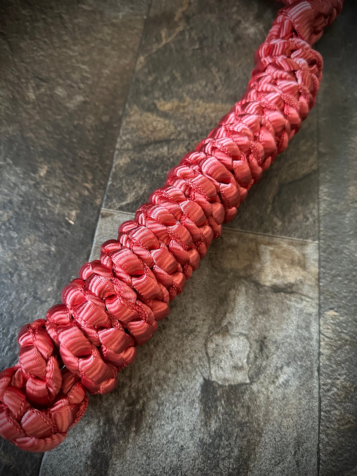 *Made to Order* 6’ Medium Slip Lead w/Leather Stopper