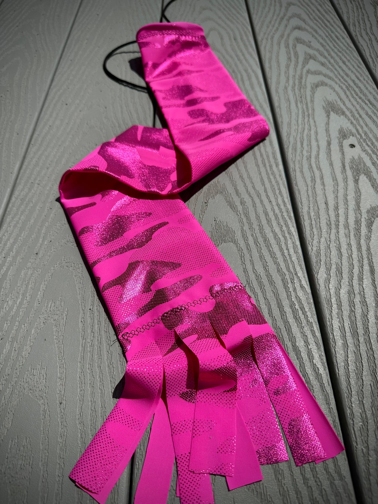 Single Tube Tail Bag - Hot Pink Camo - RTS