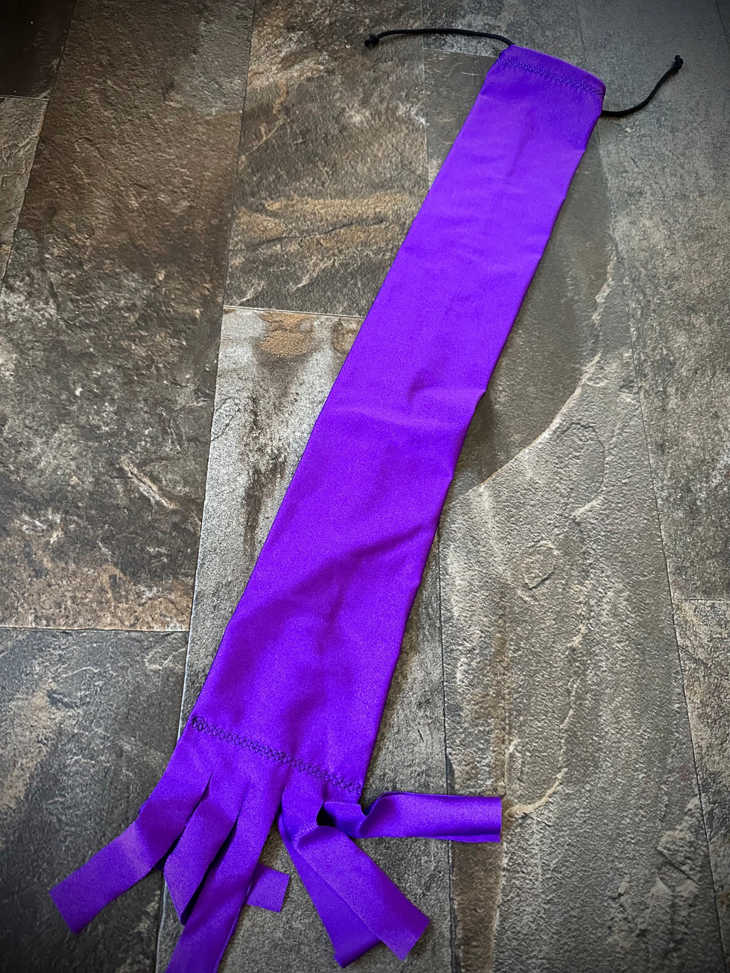 Single Tube Tail Bag - Shimmer Purple/Violet - RTS