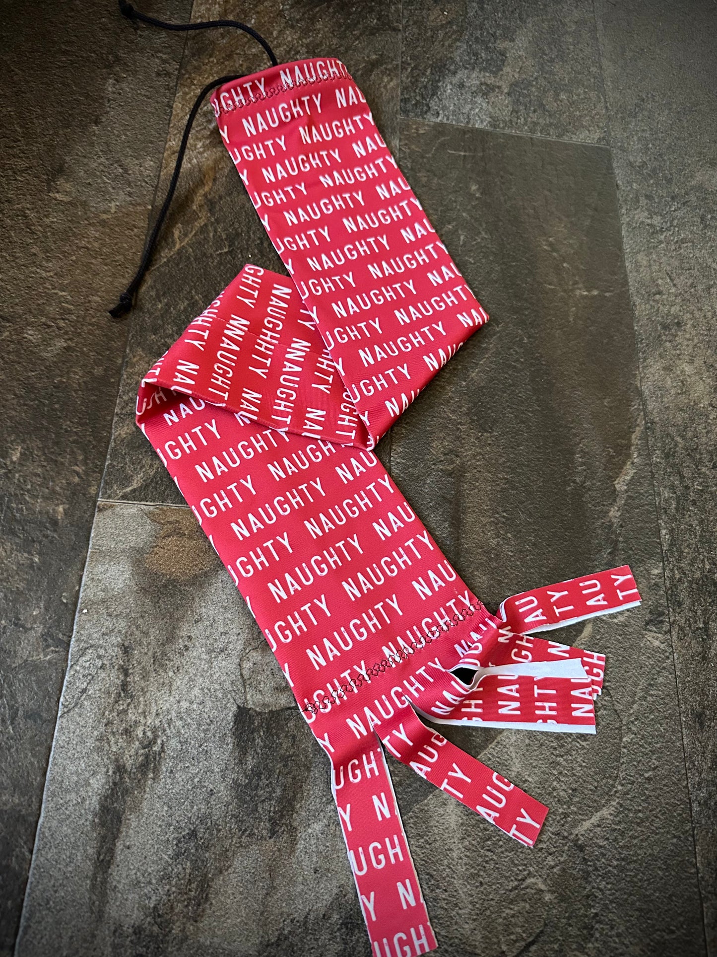 Single Tube Tail Bag - Red Naughty - RTS