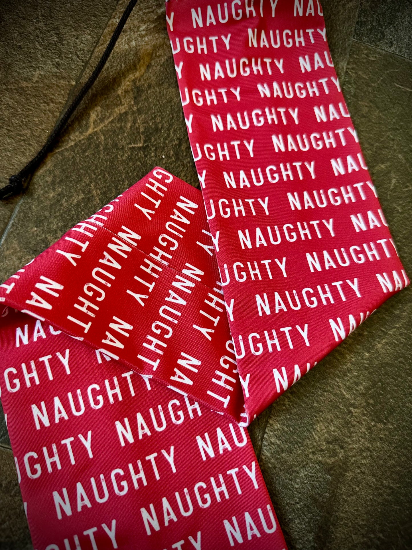 Single Tube Tail Bag - Red Naughty - RTS