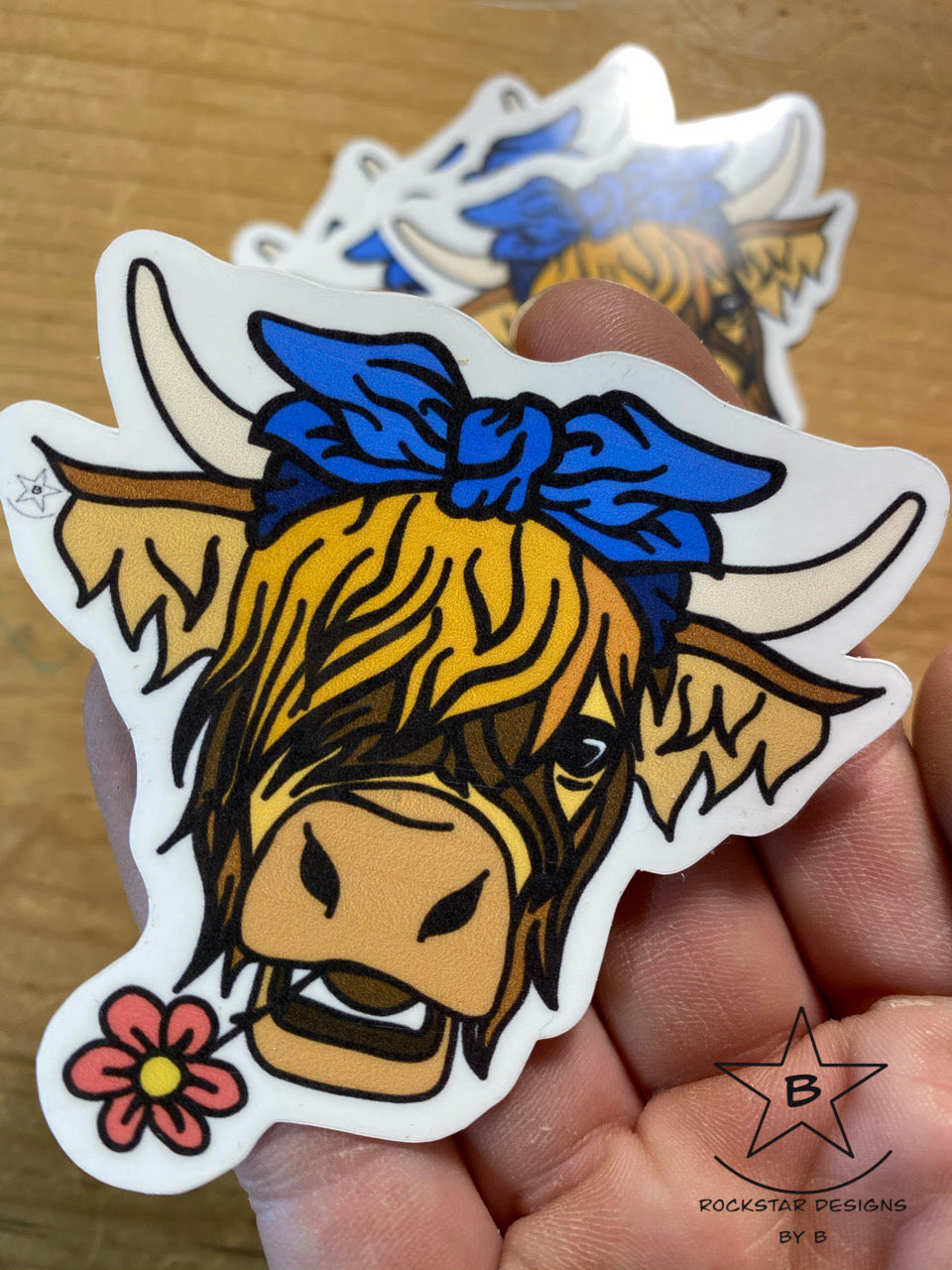 Sticker - Highland Cow