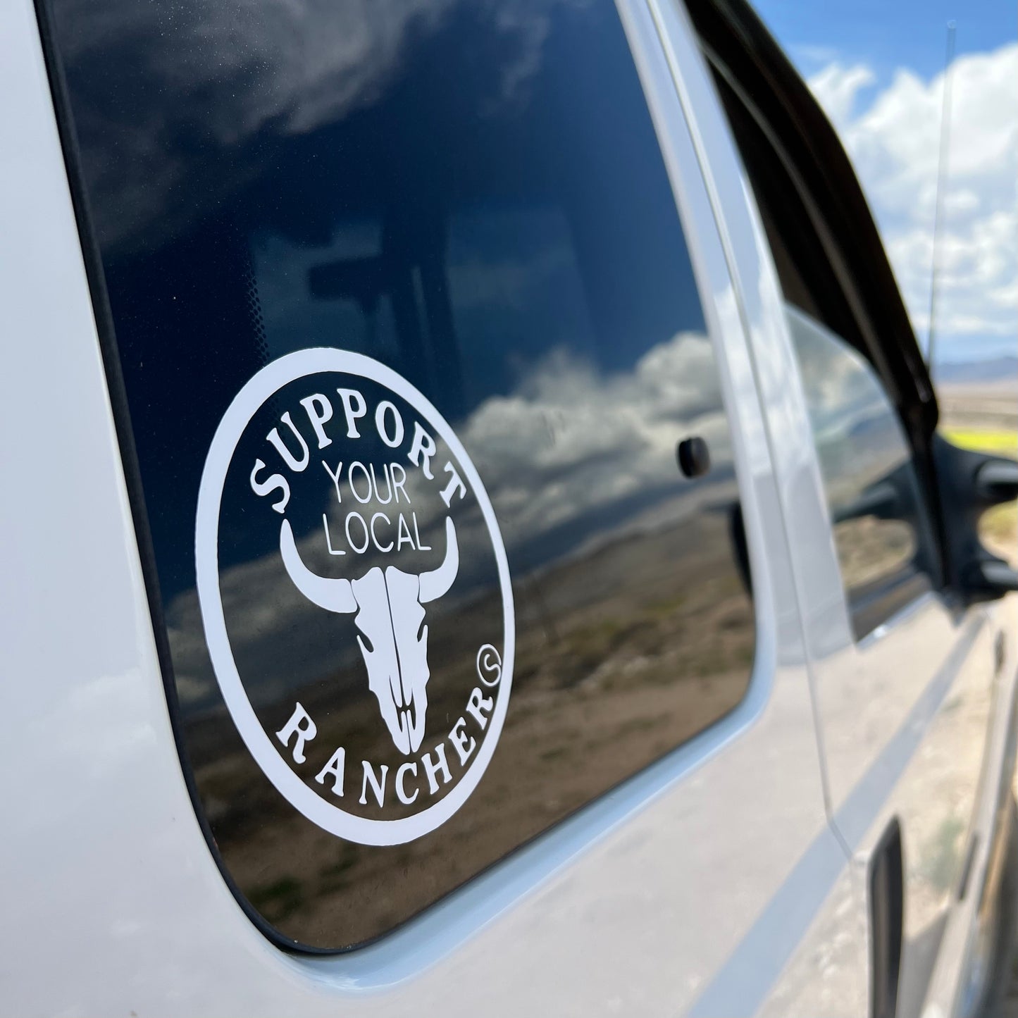 Vinyl Decal - 6” Support Your Local Ranchers