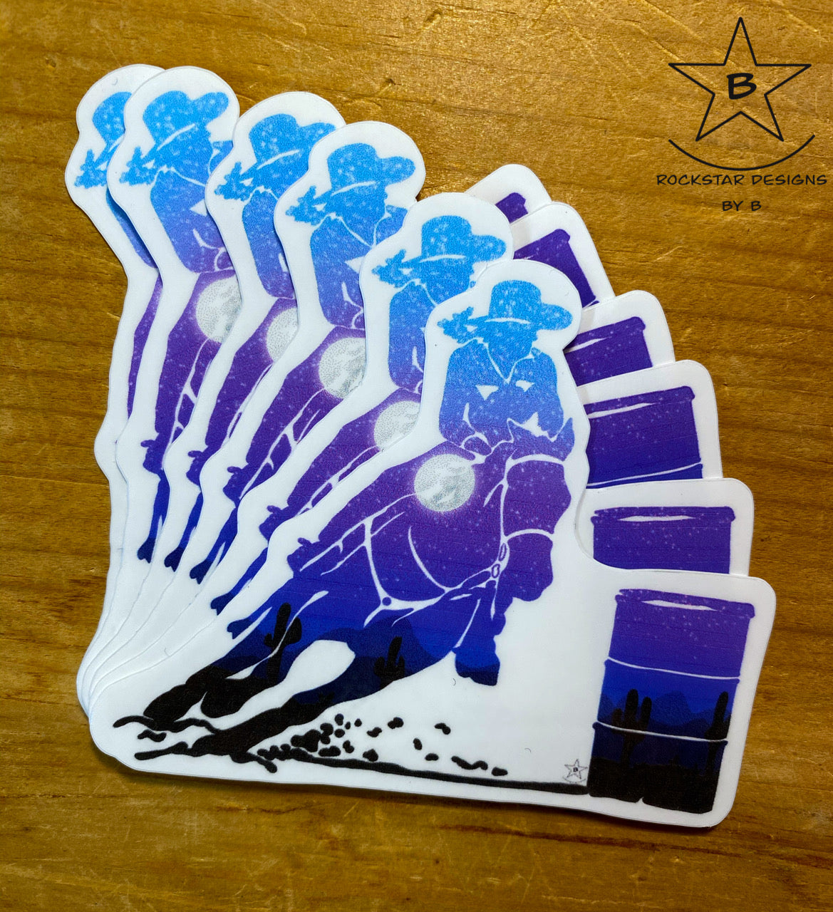 Sticker - Barrel Racer - Multiple Designs