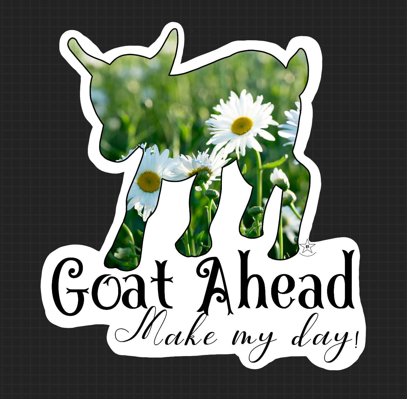 Sticker - Goat Ahead