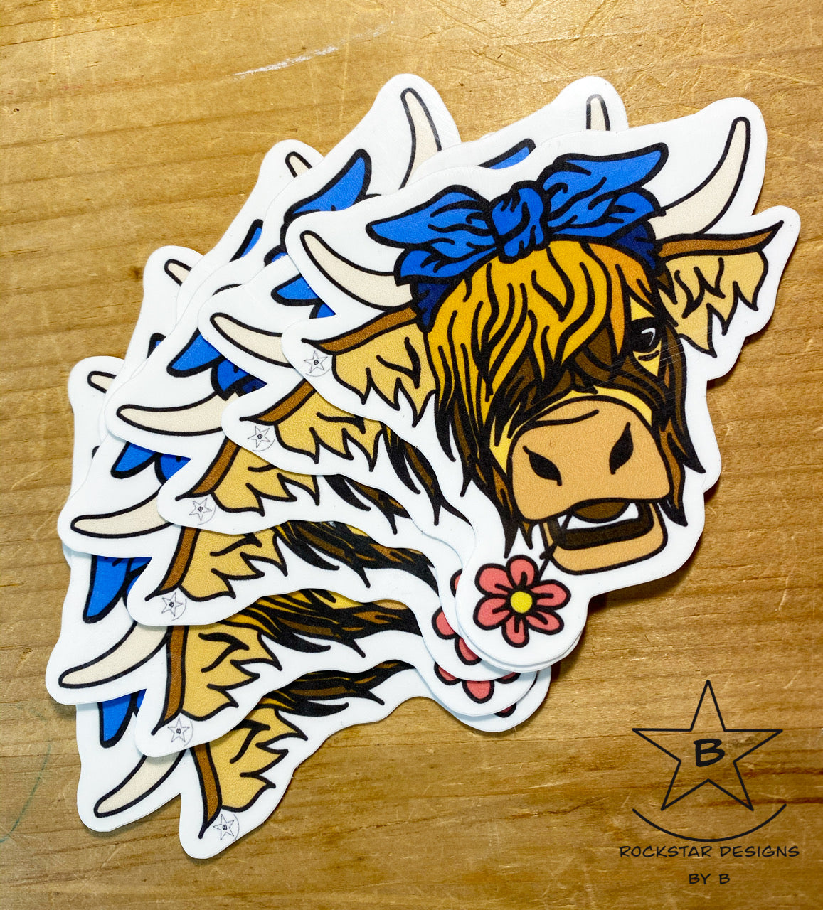 Sticker - Highland Cow