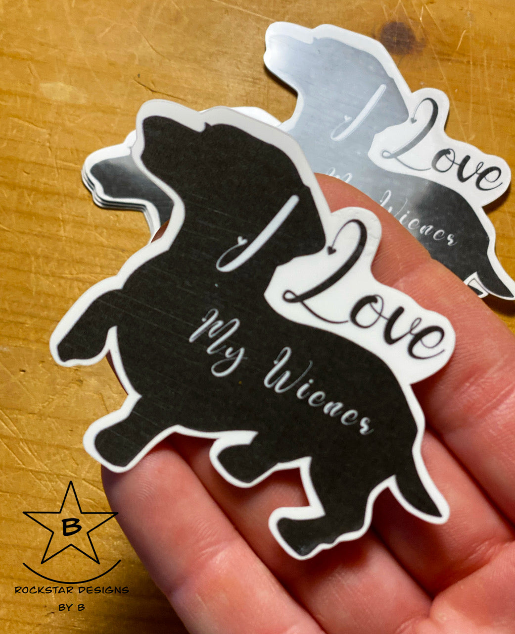 Sticker - I Love My Wiener